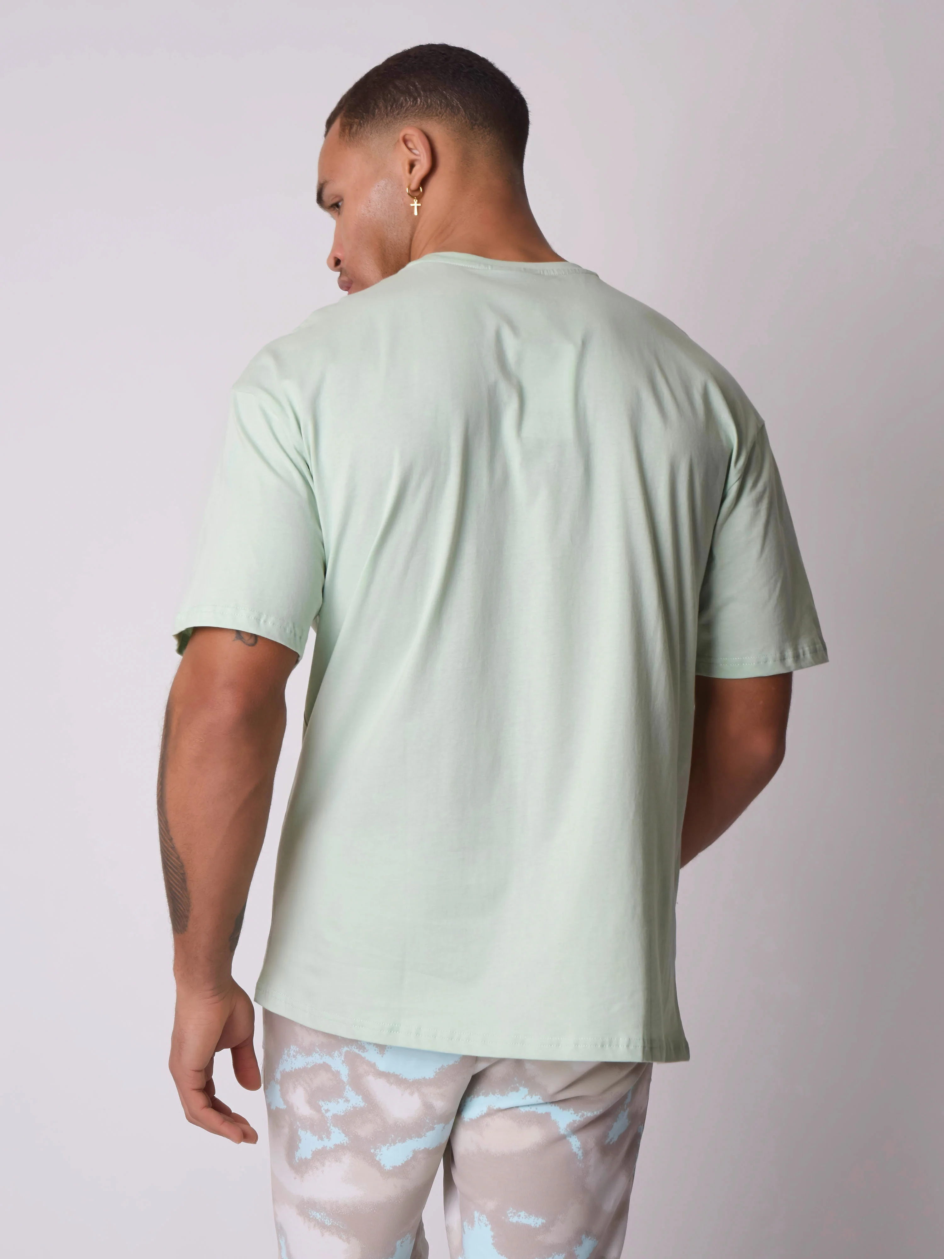 T-shirt ample rabat de poche - Image 4