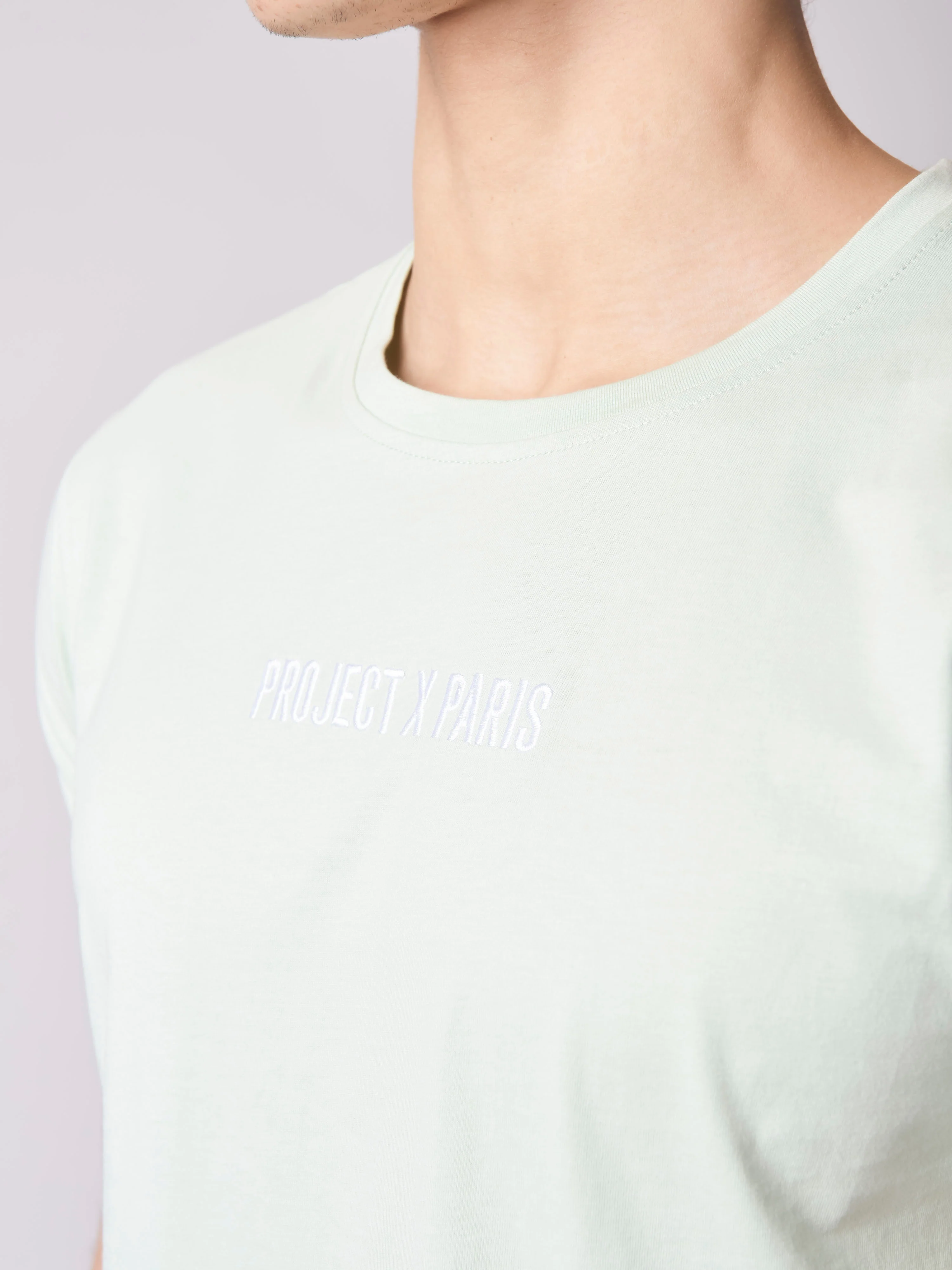 T-shirt basic broderie logo - Image 5