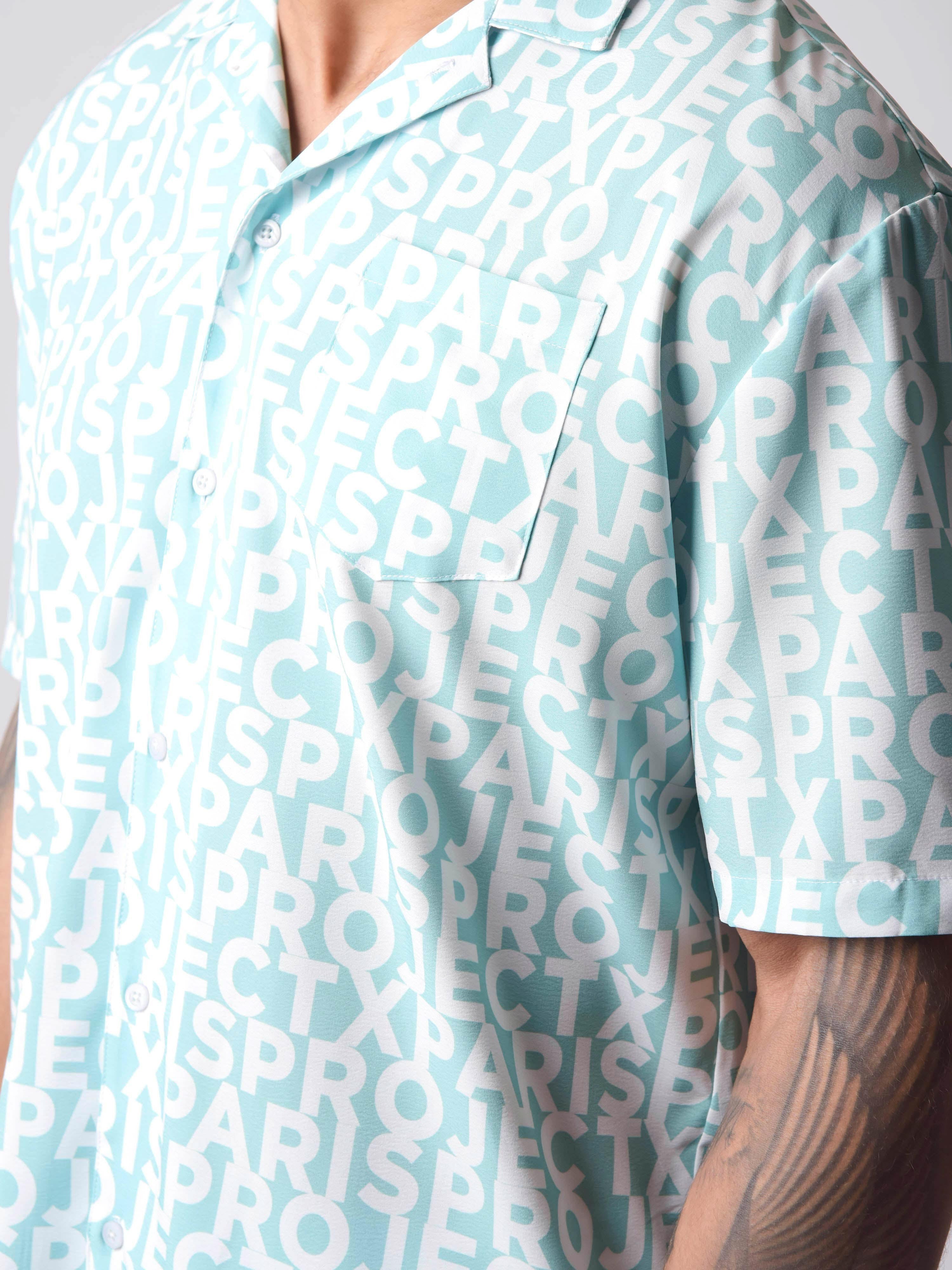 Chemise manches courtes full logo - Image 5