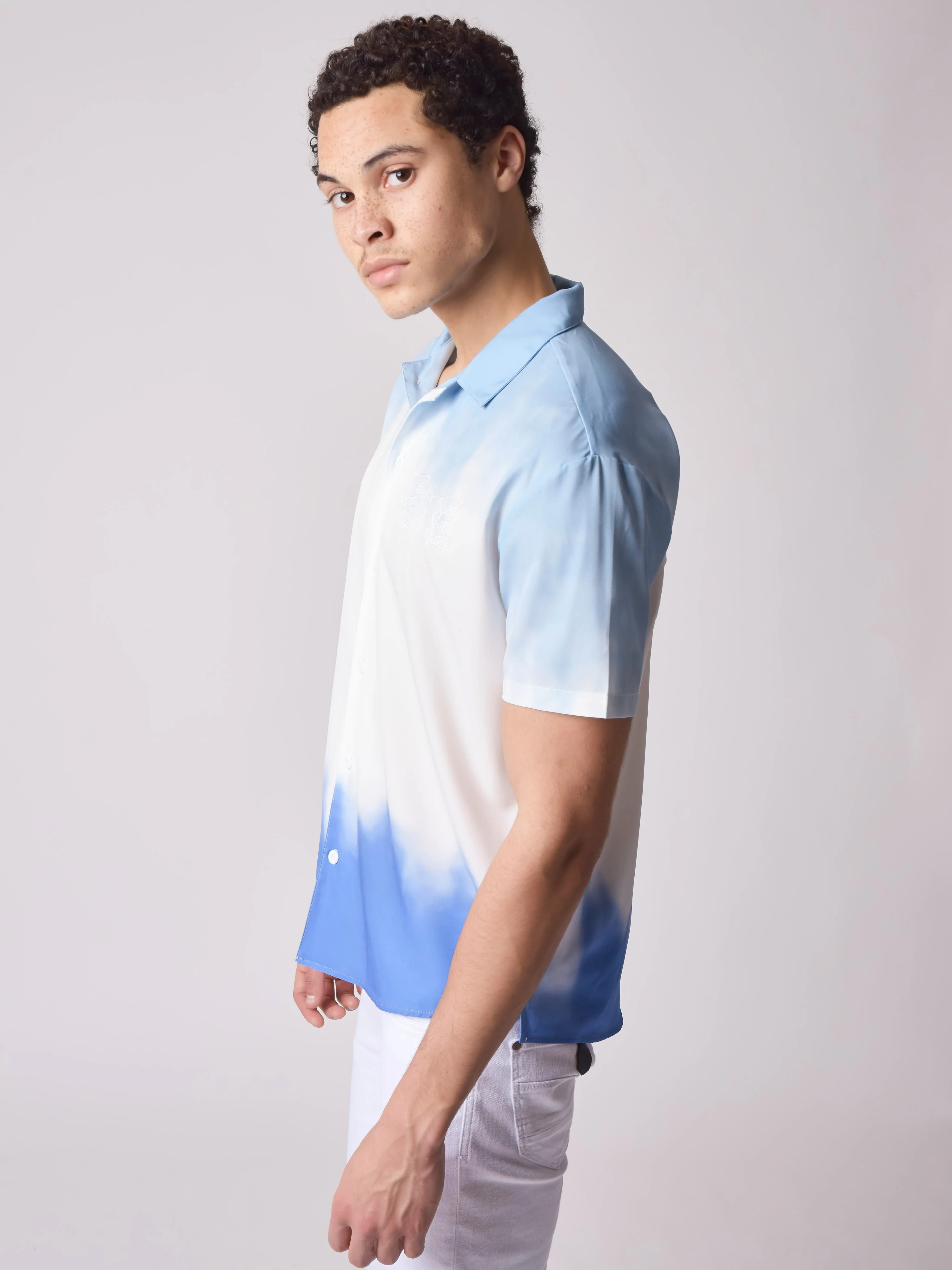 Chemise dégradée triple logo - Image 3