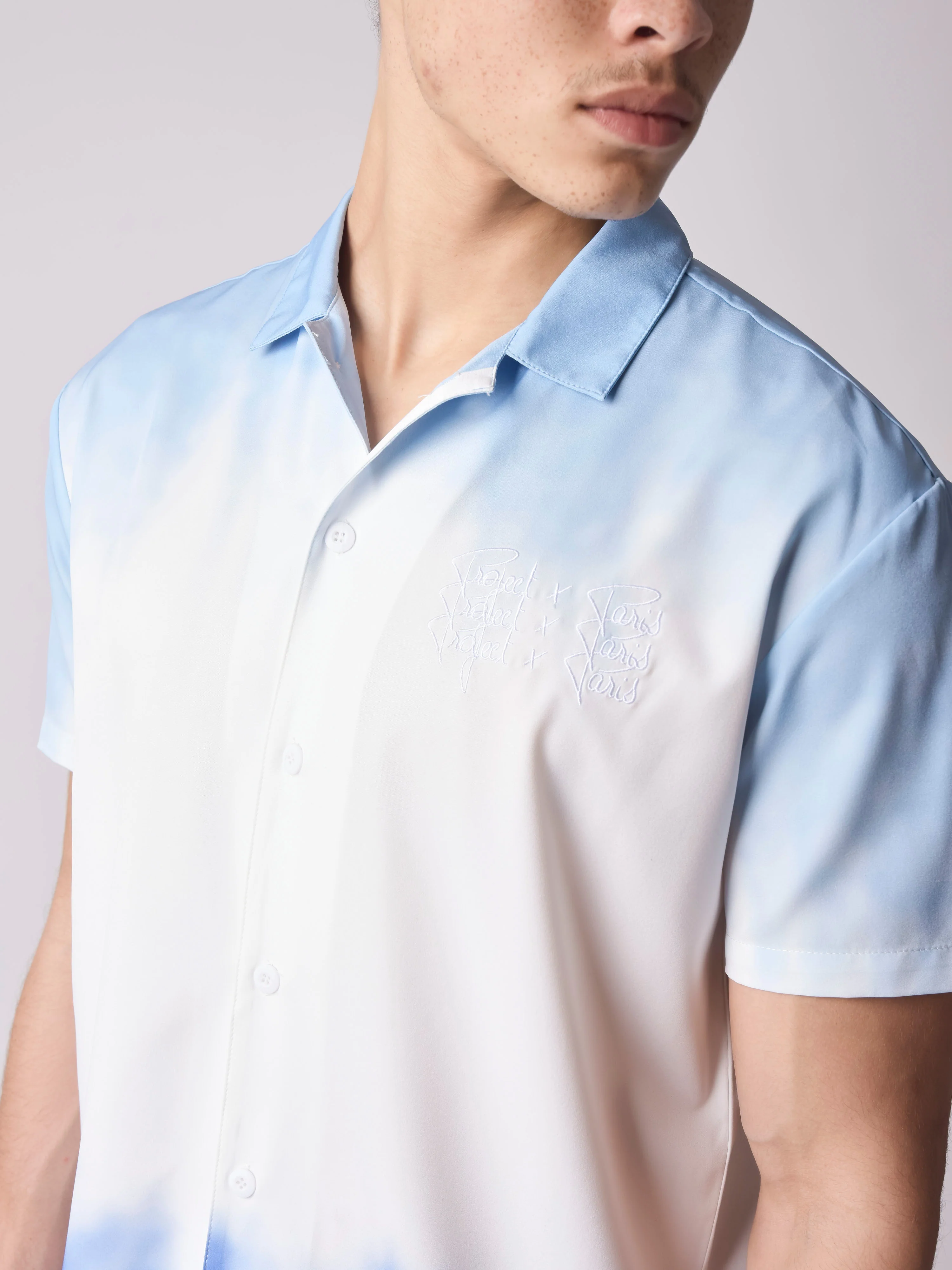 Chemise dégradée triple logo - Image 5