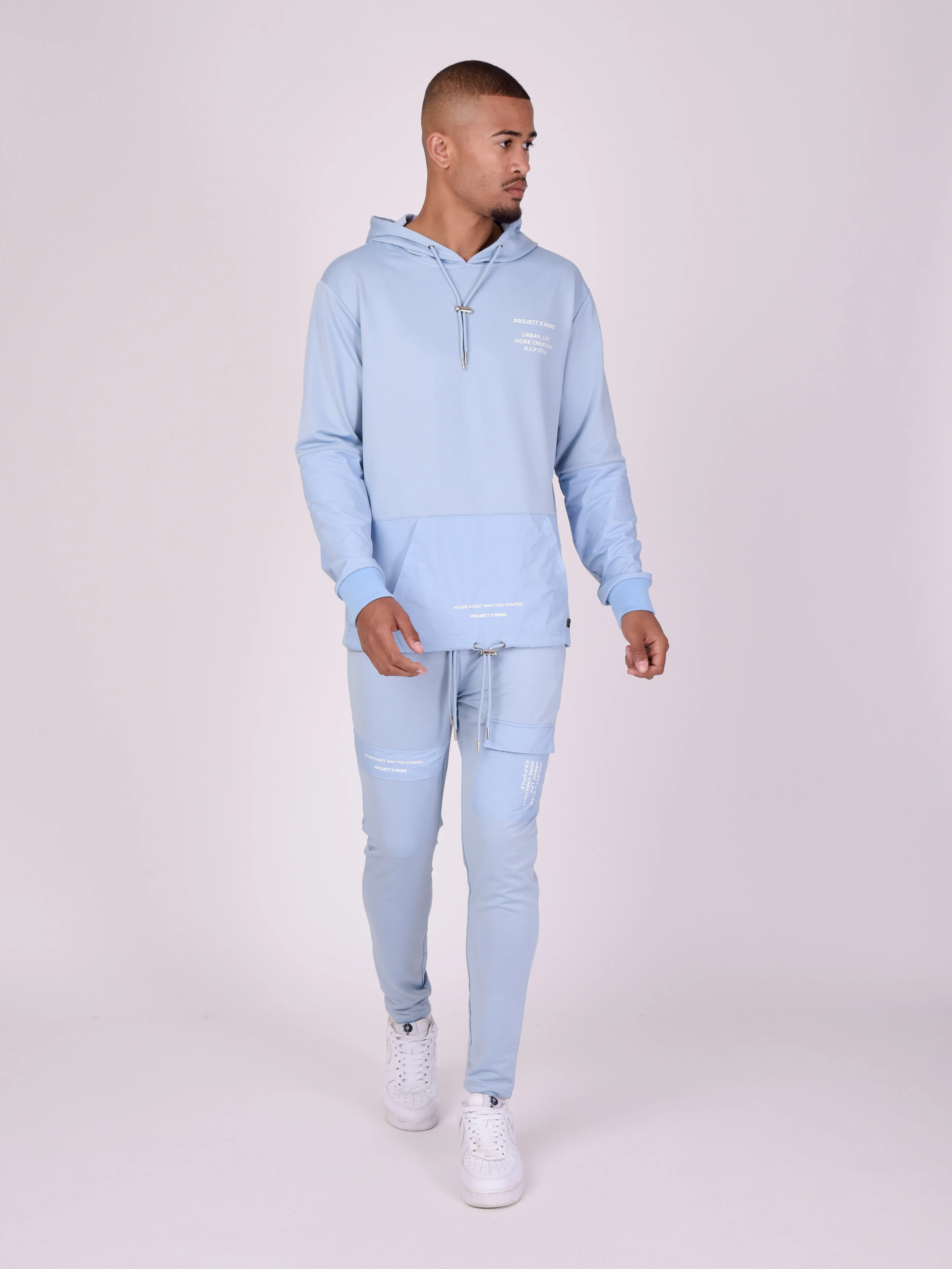 Sweat à Capuche bi-matière - Image 2