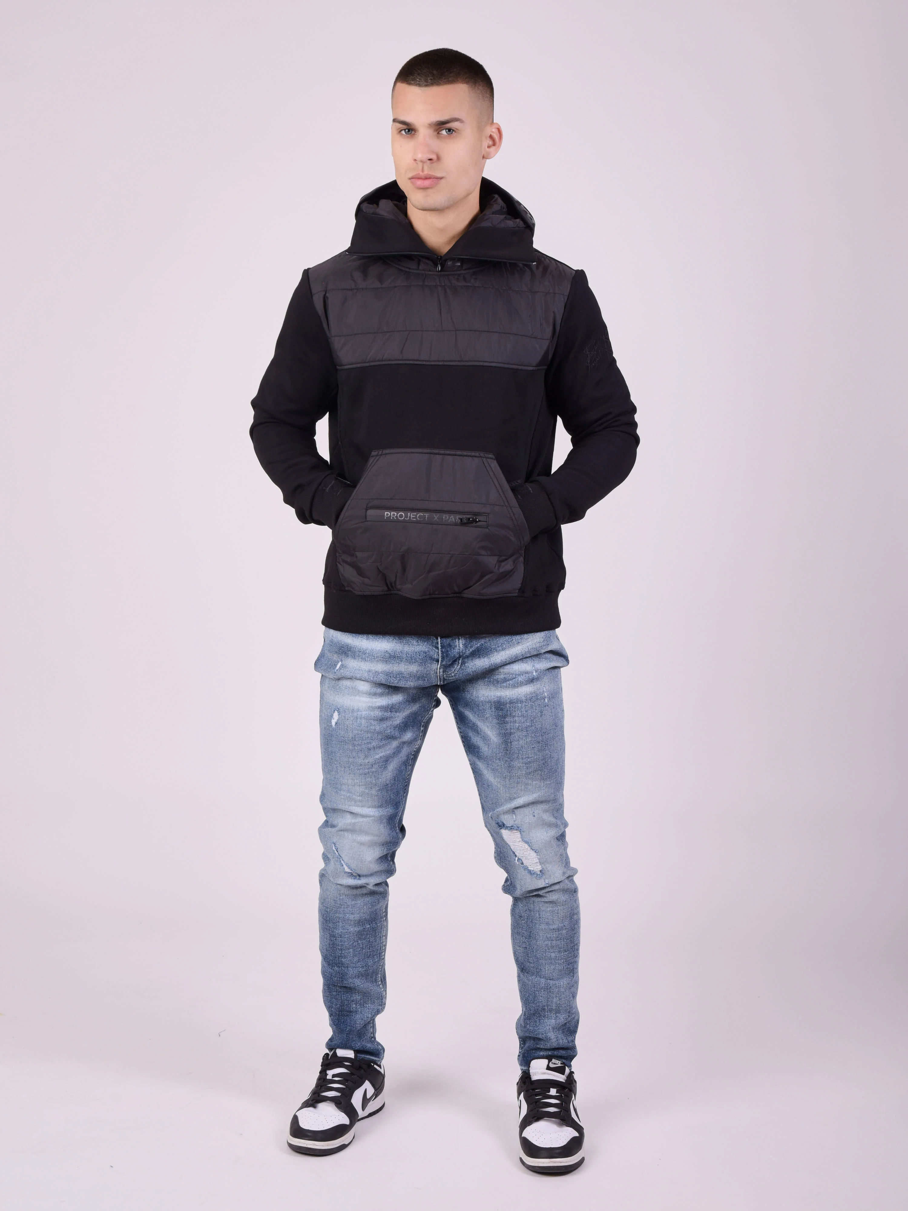 Sweat à Capuche avec poche kangourou matelassé - Image 3