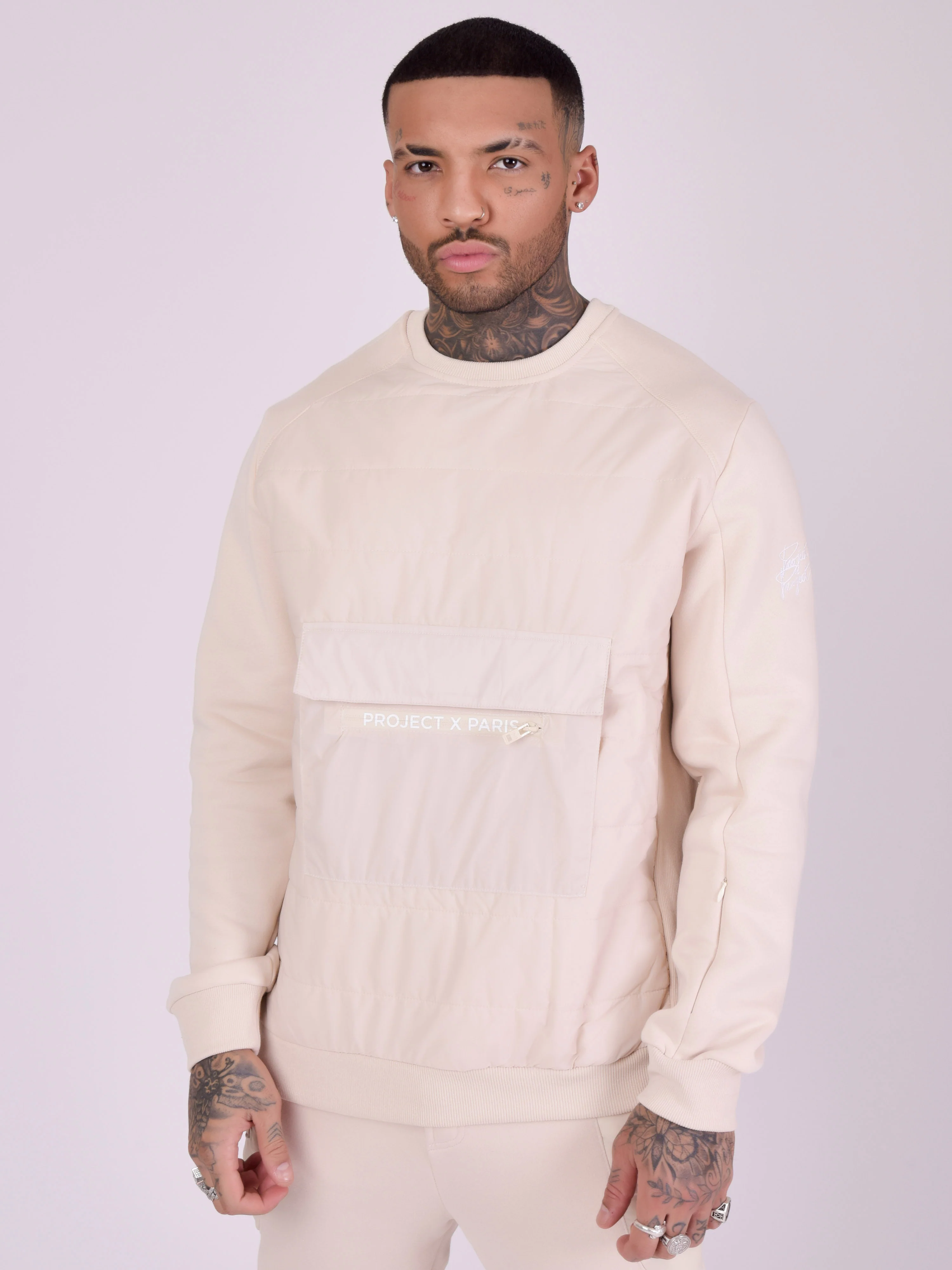 Sweat matelassage avec poche - Image 4