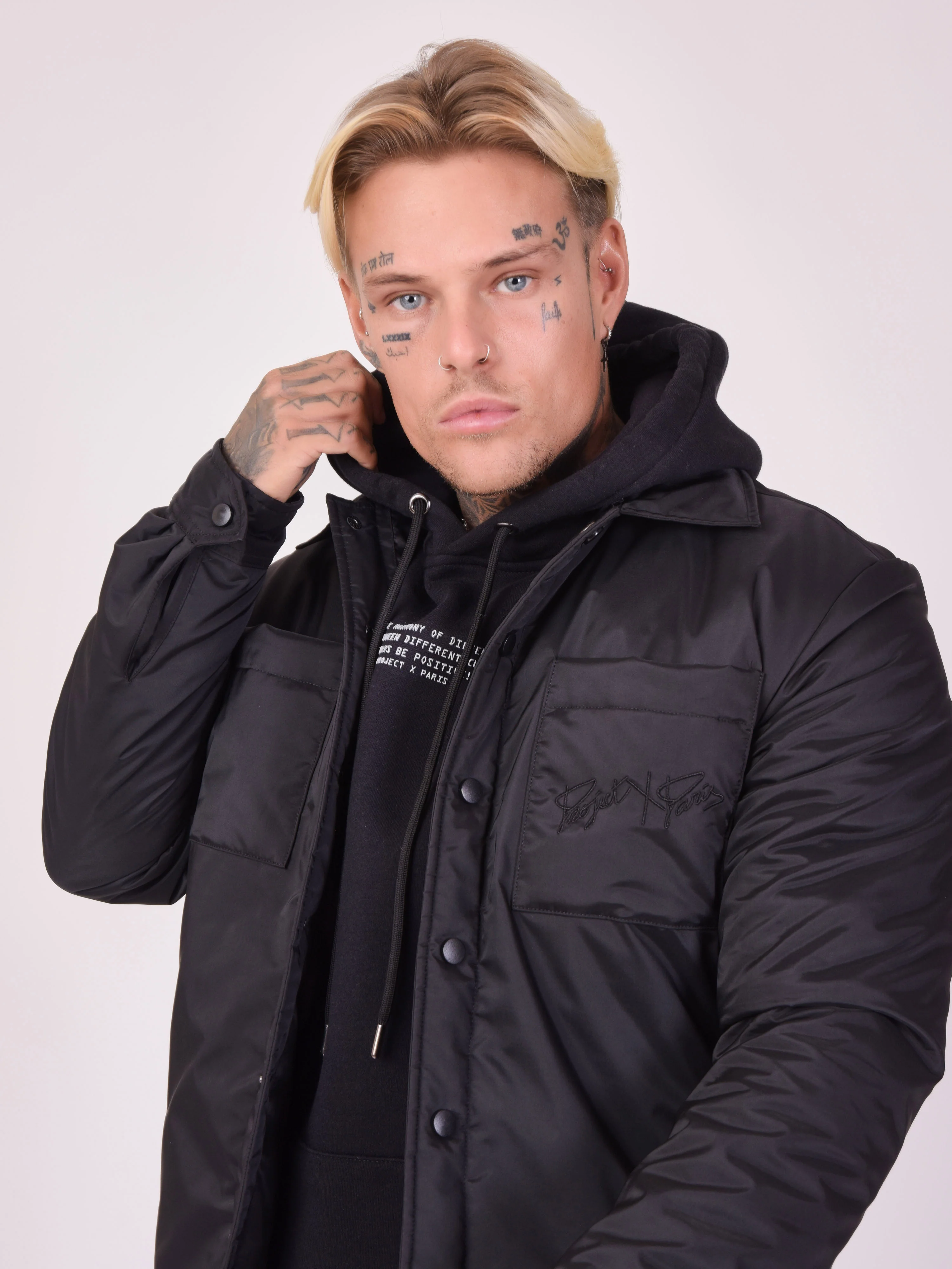 Veste basic poches