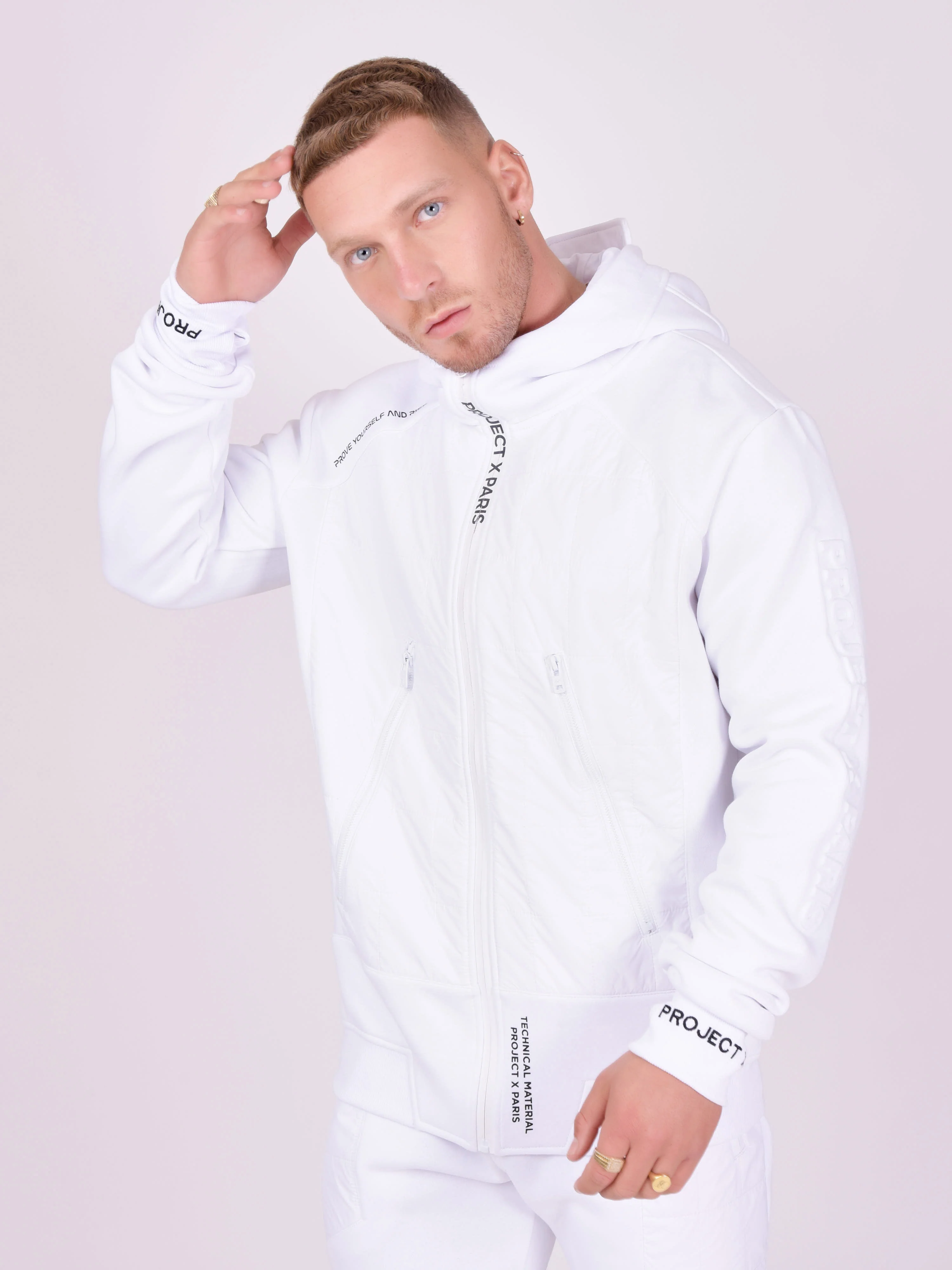 Veste empiècement matelassage