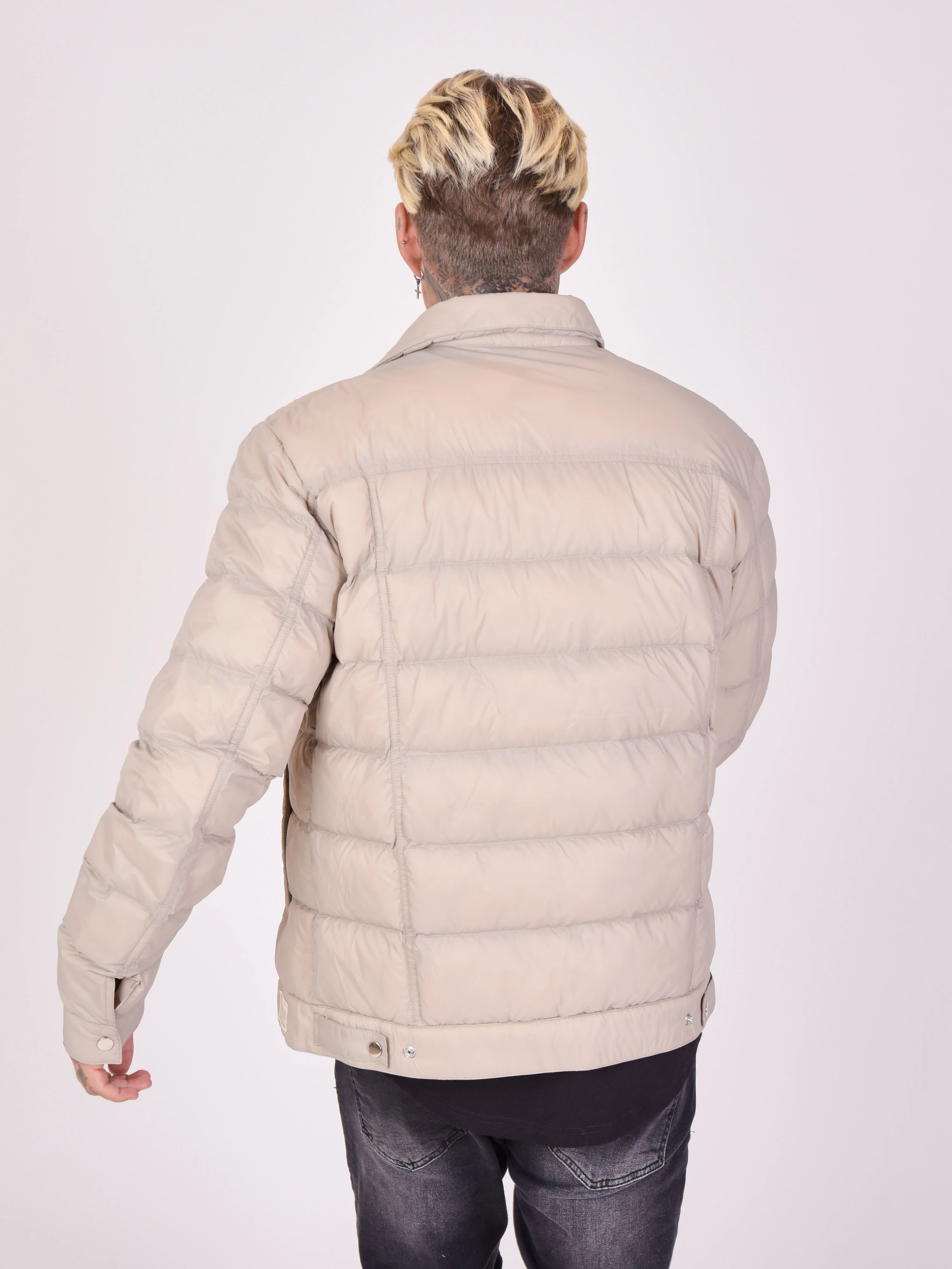 Blouson style biker matelassé - Image 5