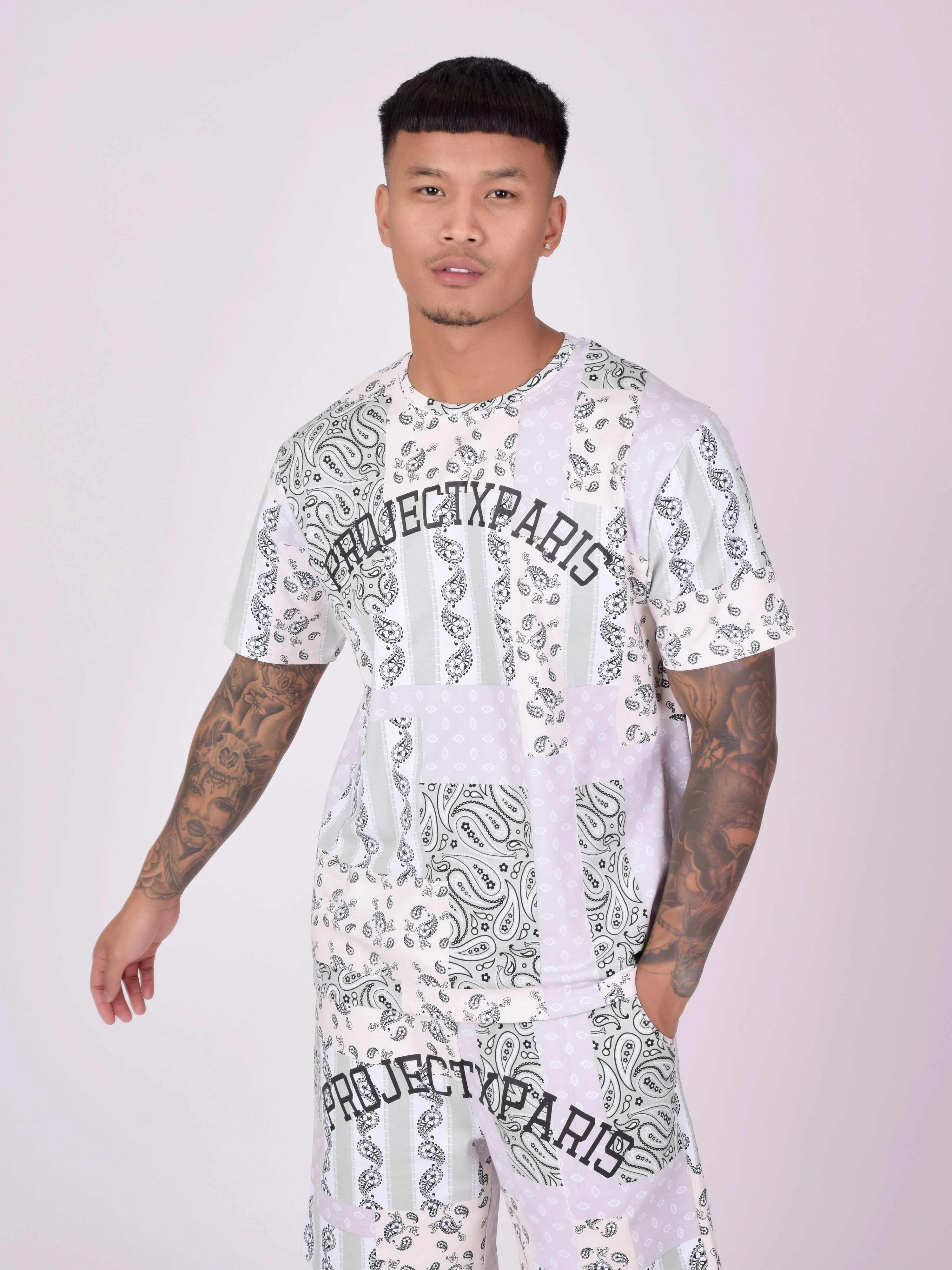 T-shirt avec motif "bandana" - Image 3