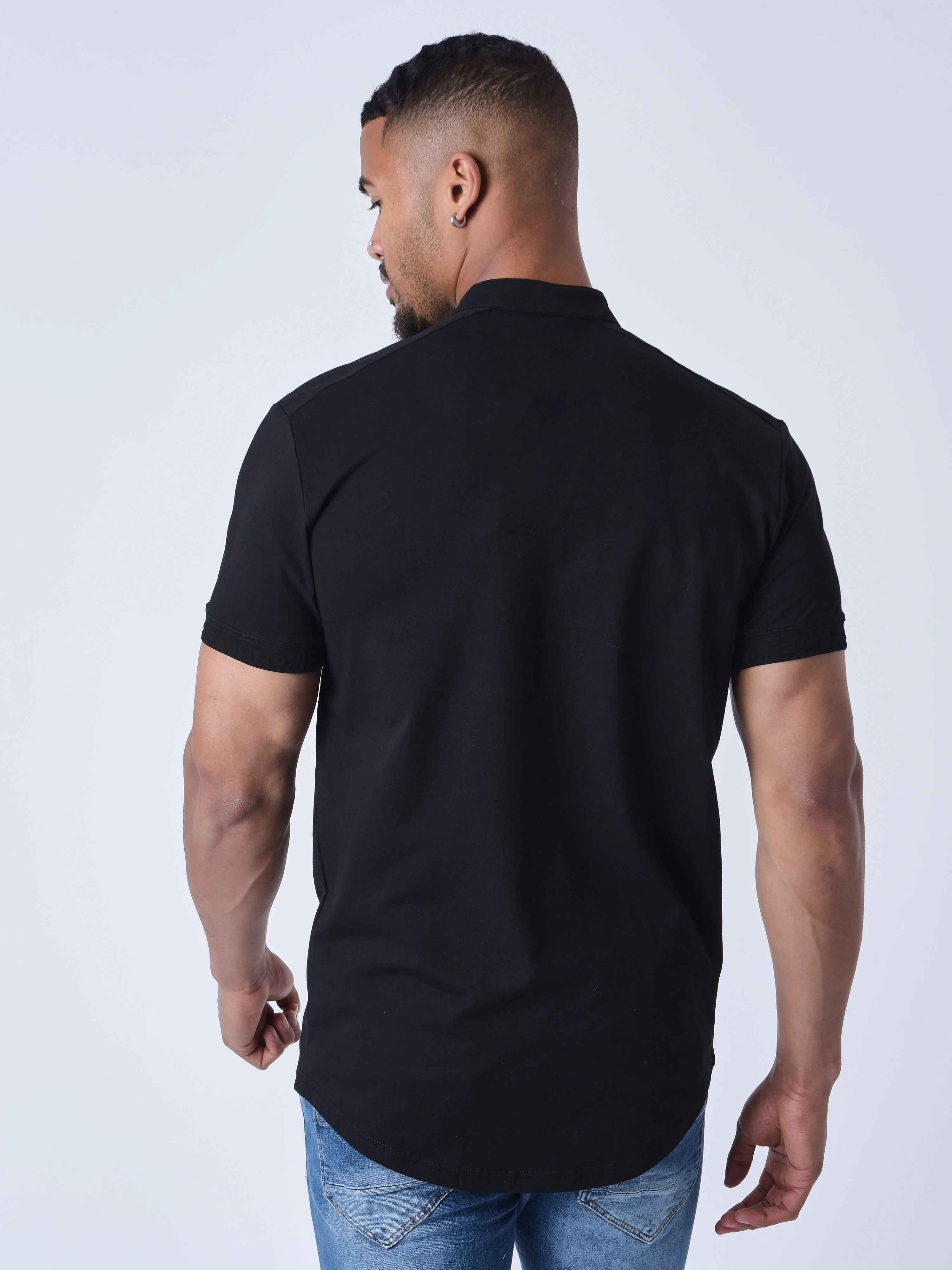Chemise Manches courtes Col Mao - Image 3