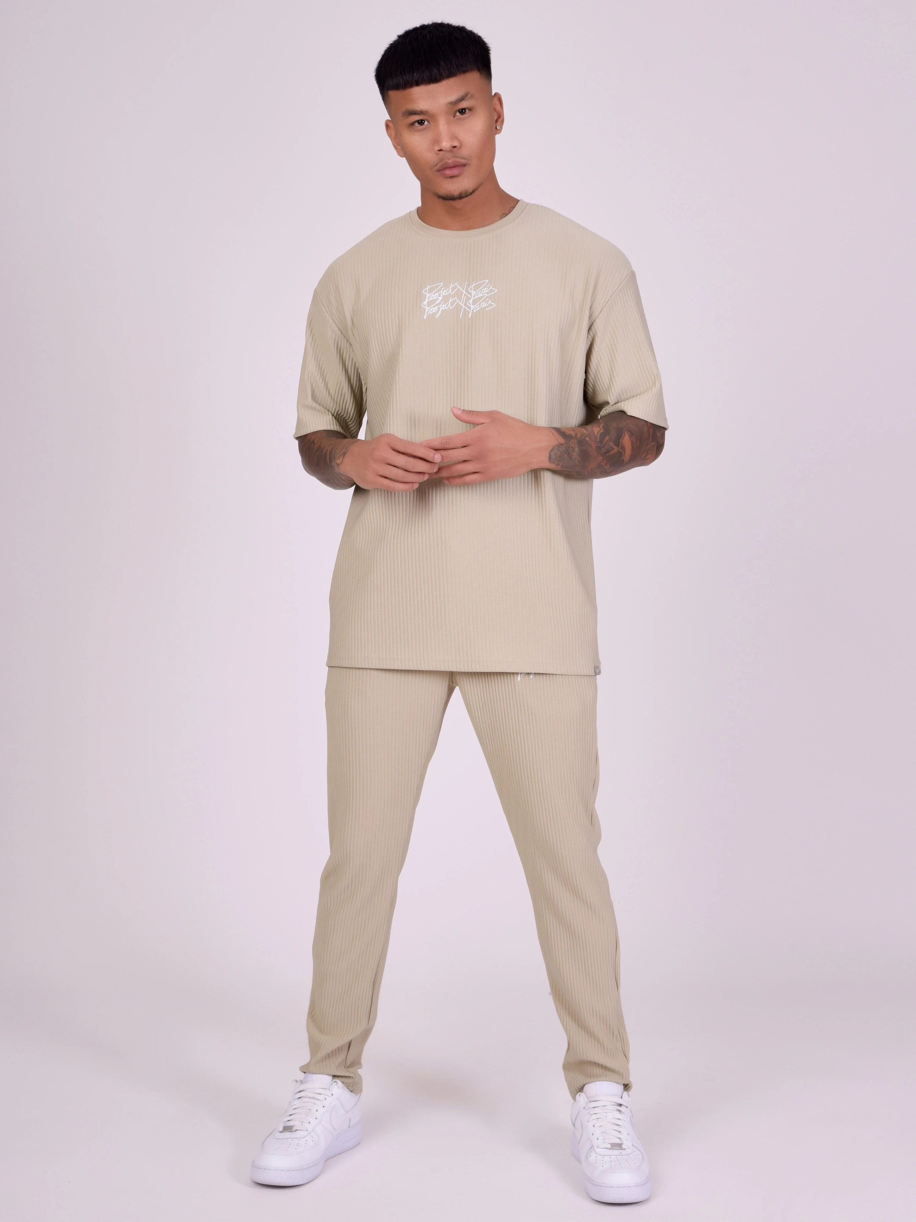 T-shirt oversize en matière texturé - Image 3