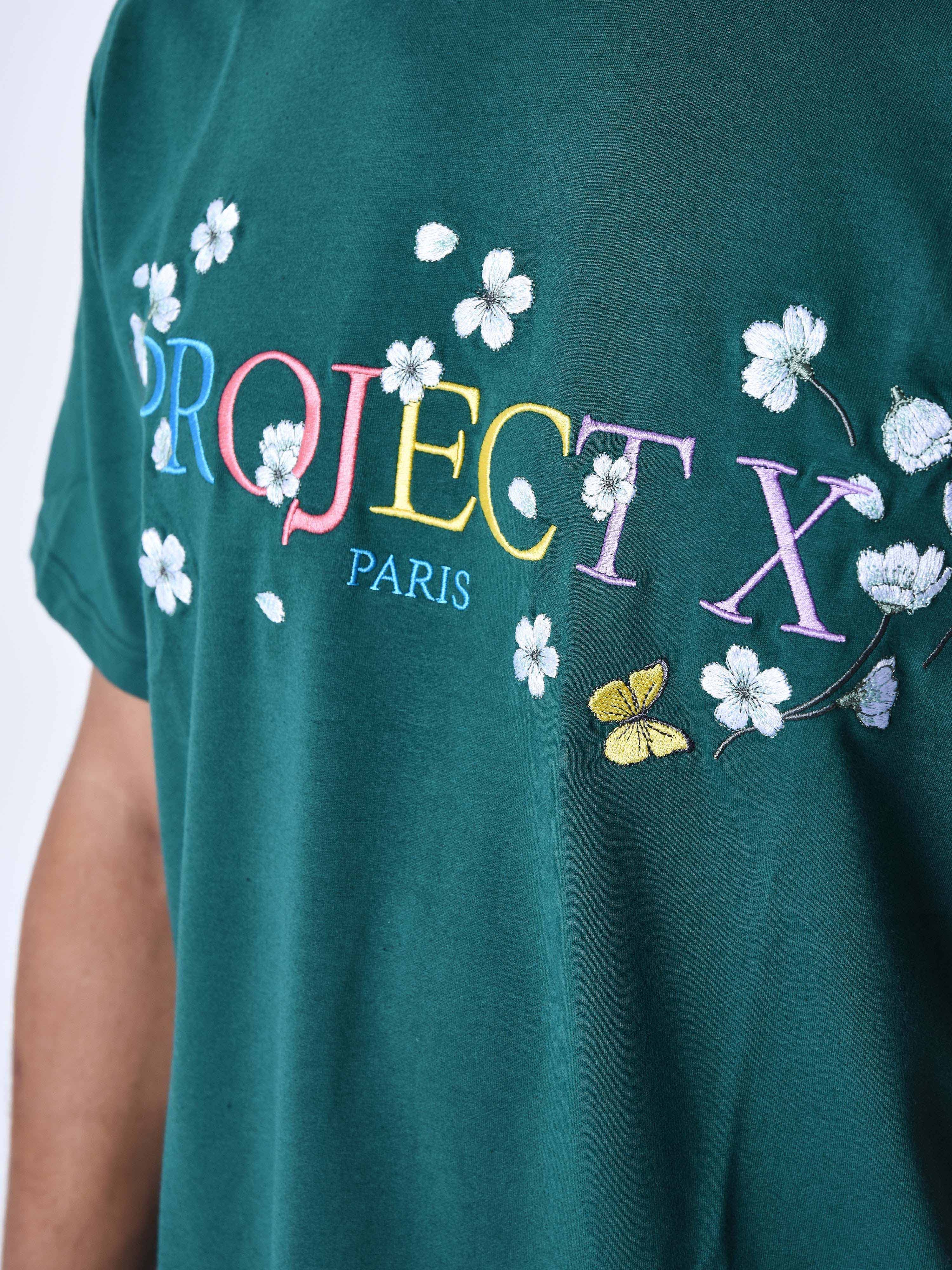 T-shirt fleurit brode - Image 6