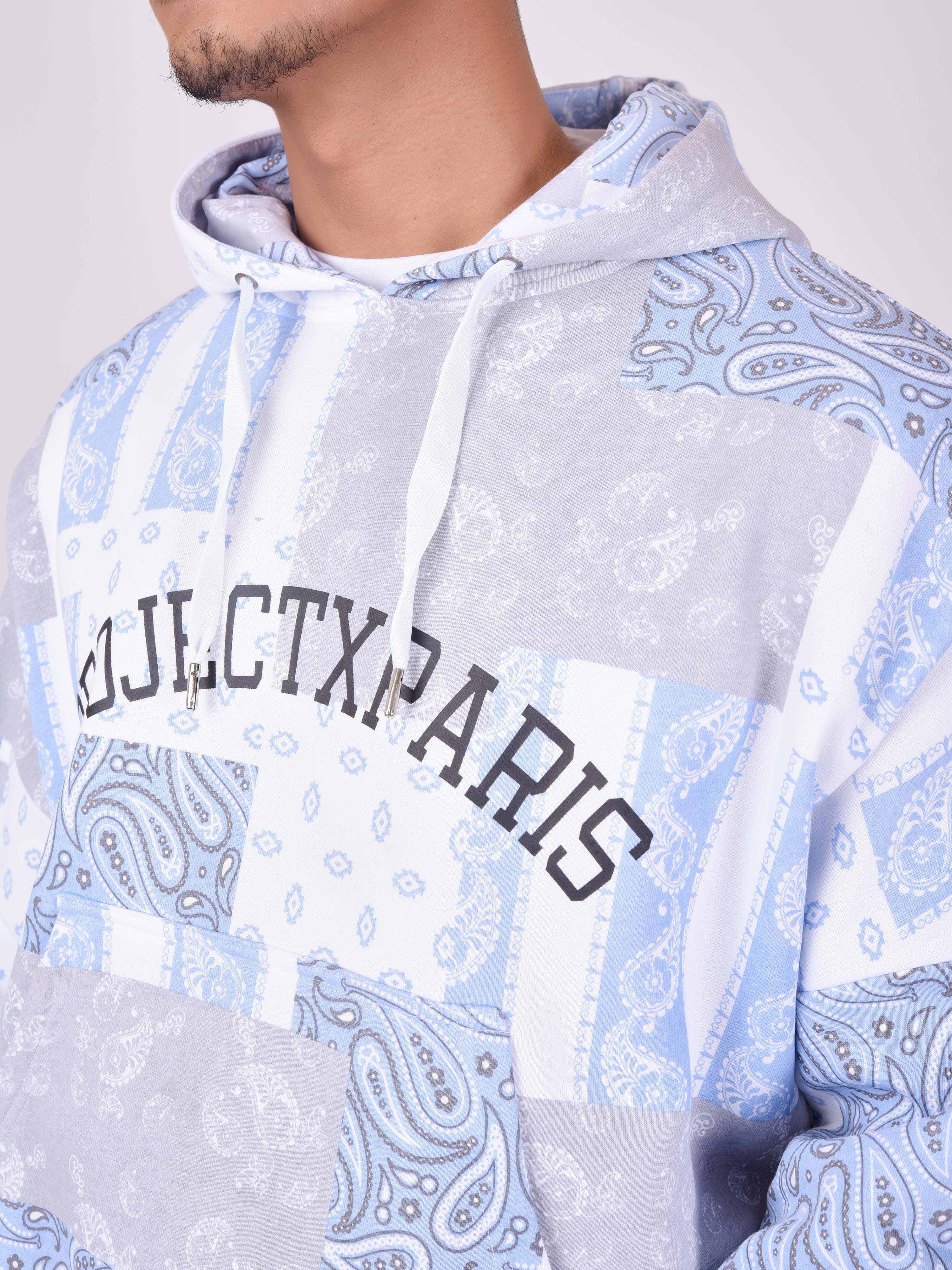 Sweat à Capuche avec motif "bandana" - Image 6