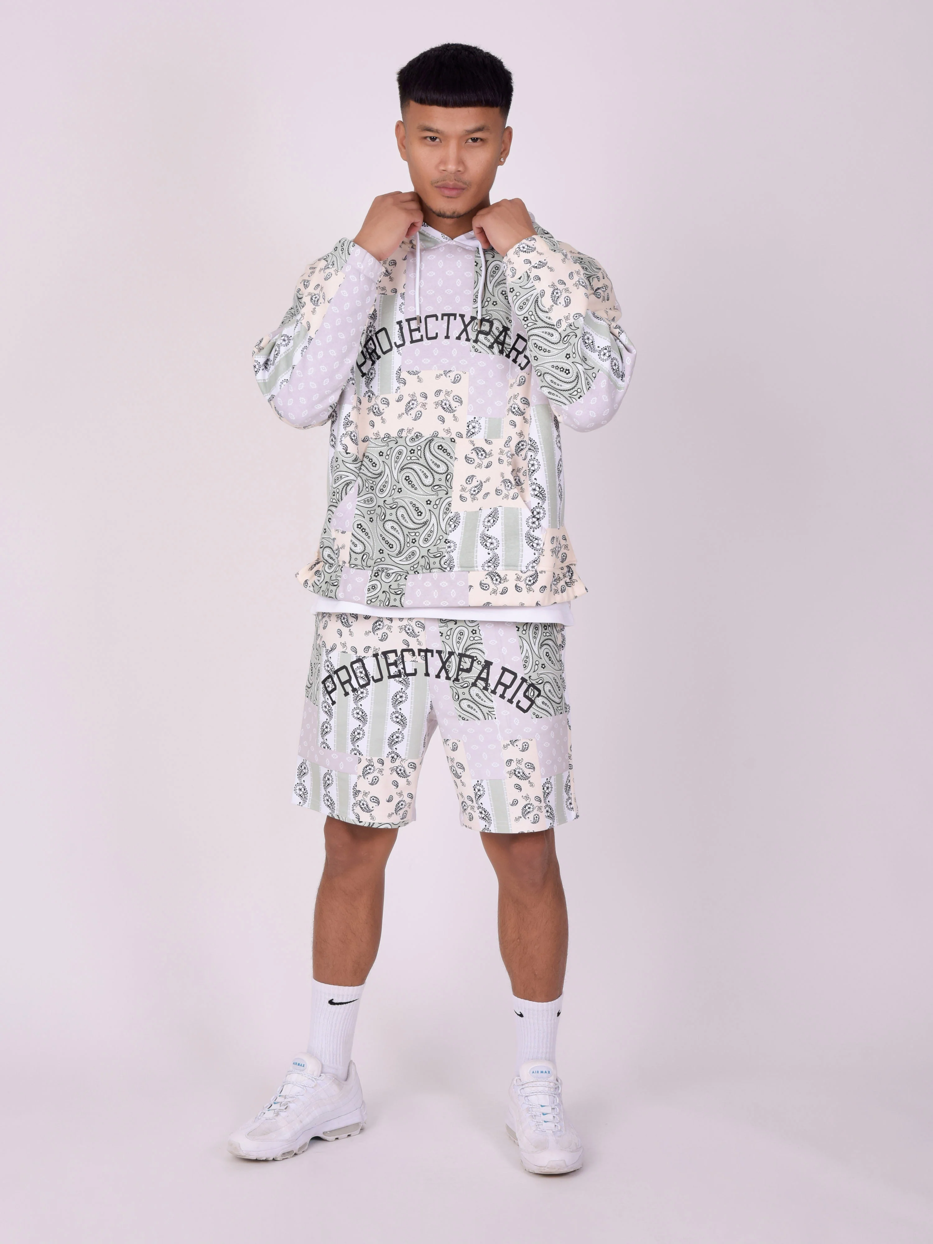 Sweat à Capuche avec motif "bandana" - Image 3