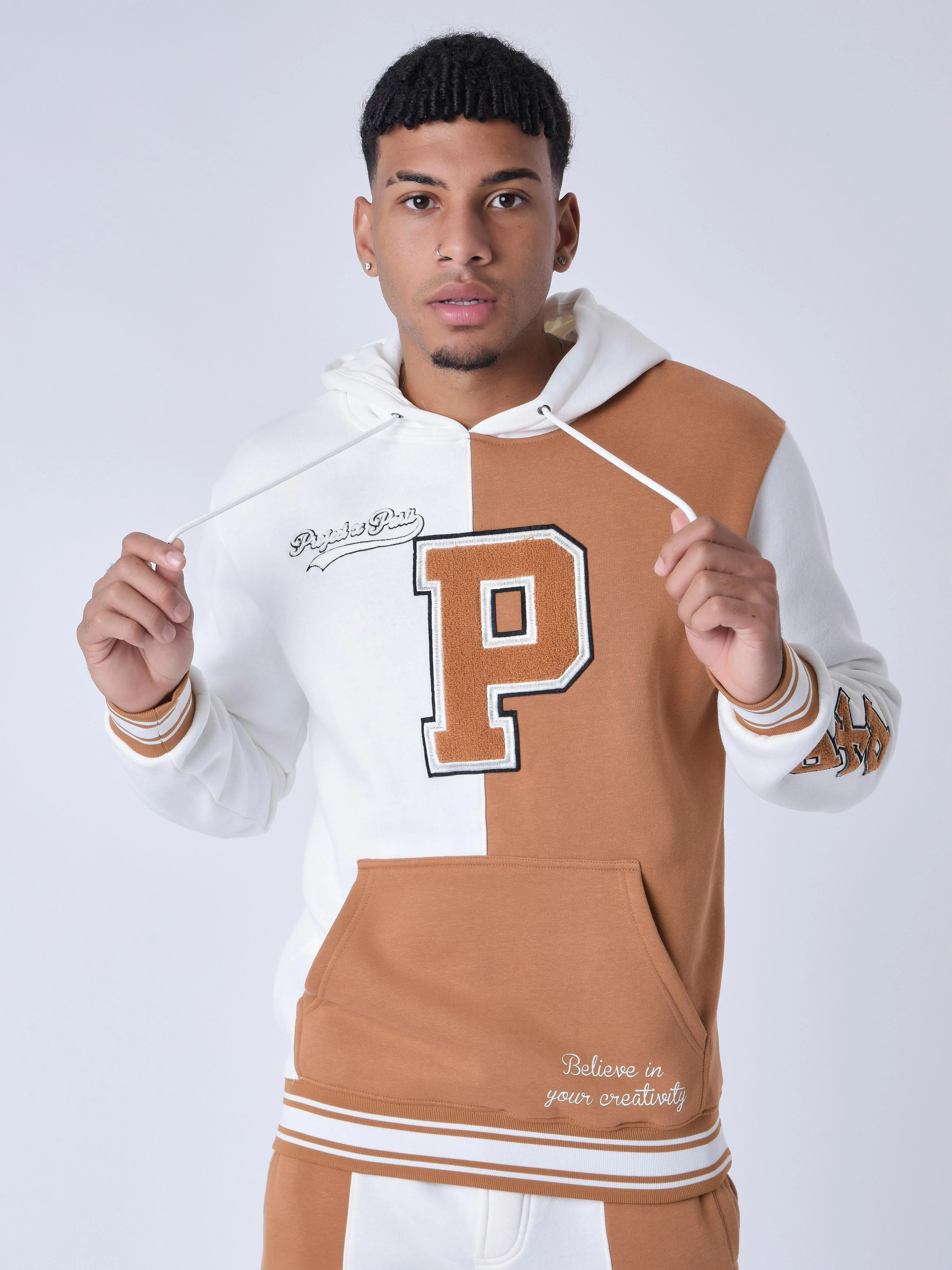 Sweat à Capuche style universitaire avec logo