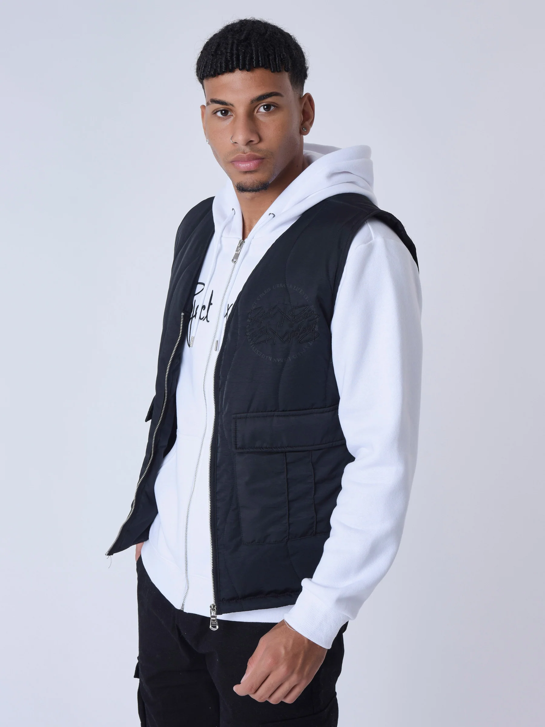 Gilet sans manche matelassage vague - Image 4