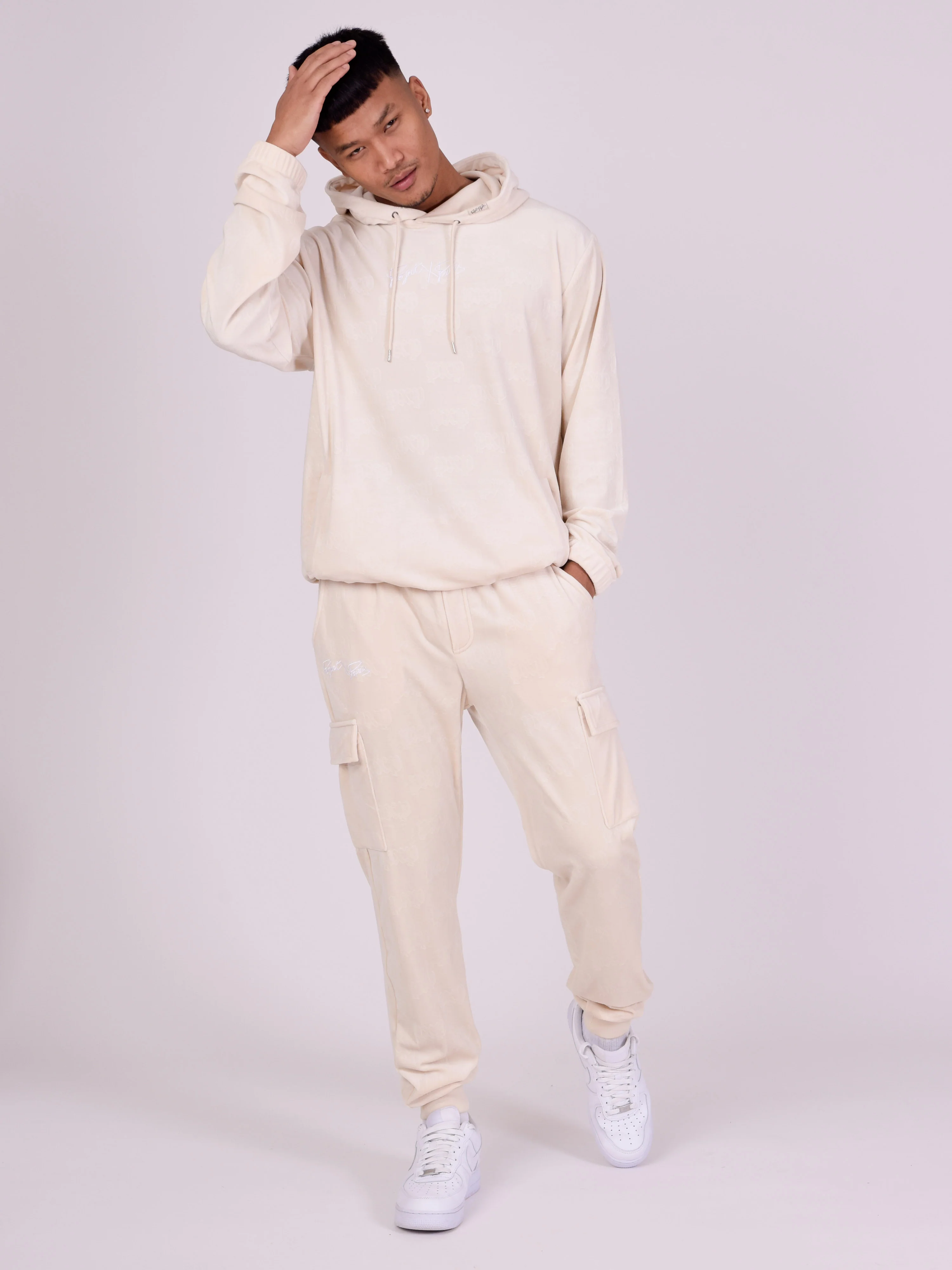 Jog pant en velour gaufré - Image 3