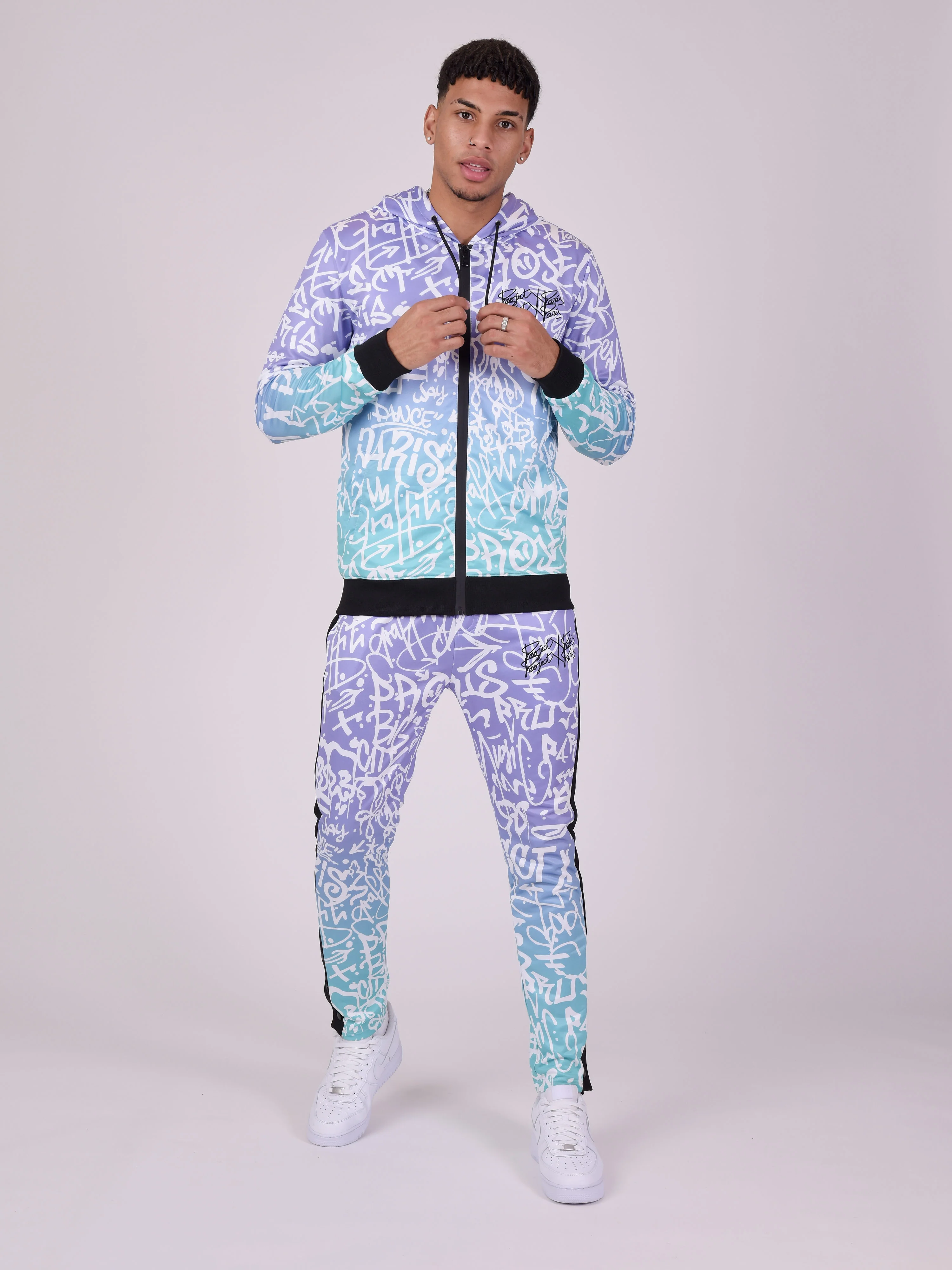 Pantalon graffiti dégradé - Image 4