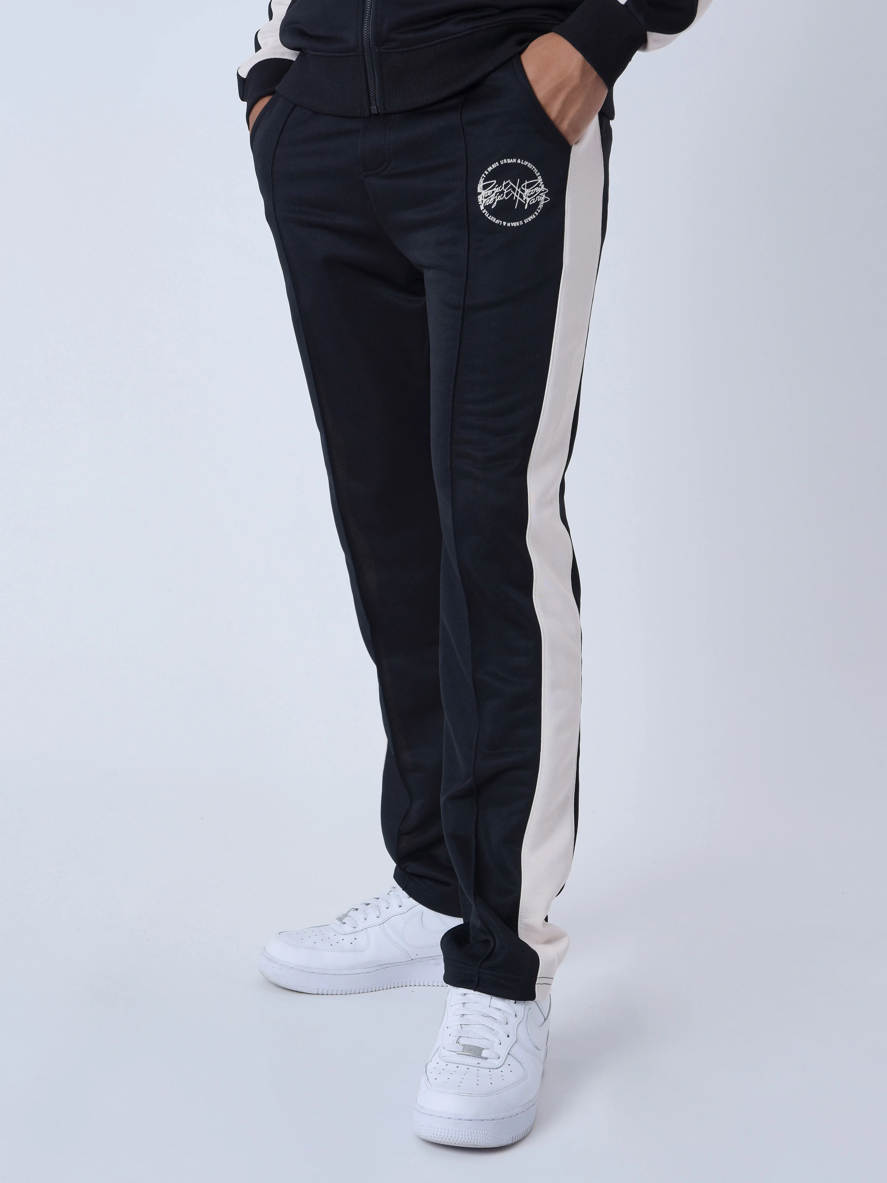 Pantalon bicolore à empiecement - Image 4