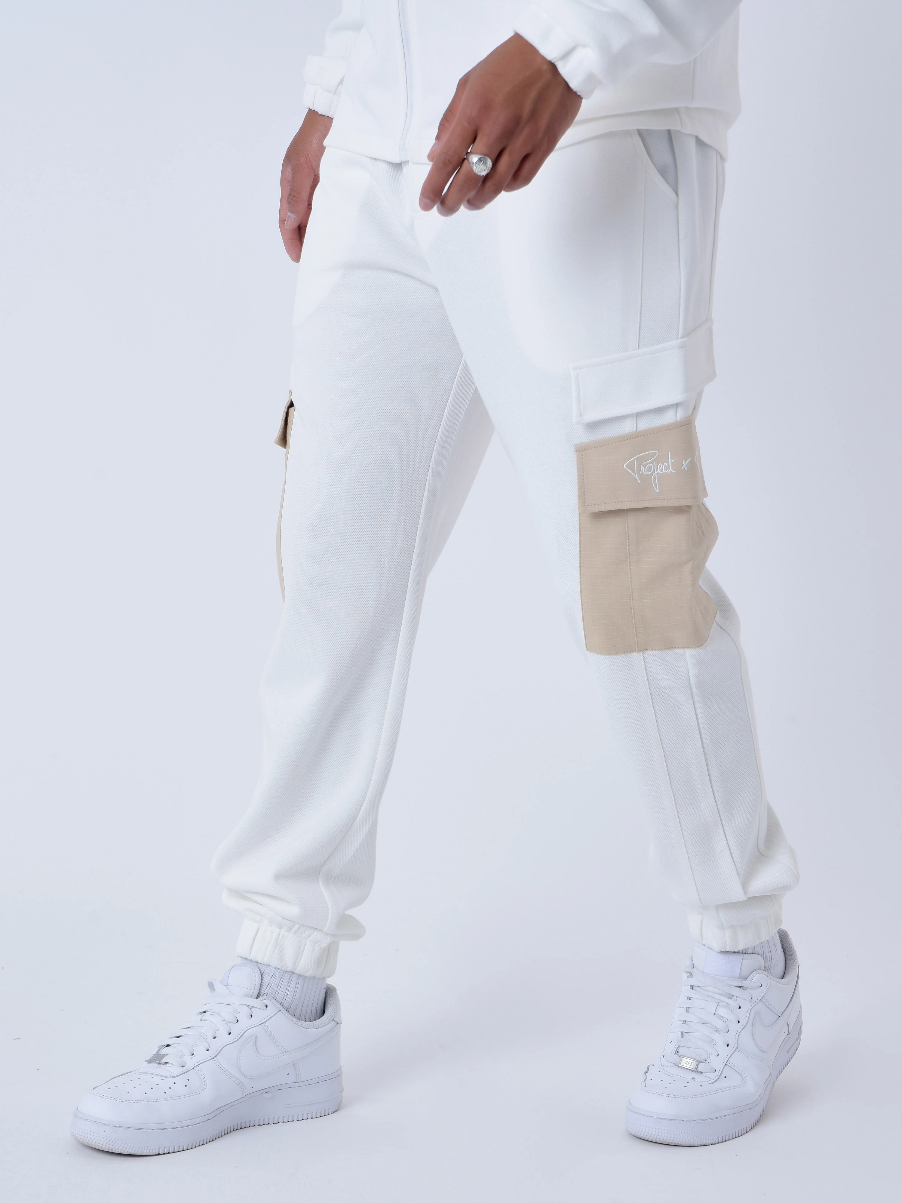 Pantalon de jogging bi-matière a poches - Image 3