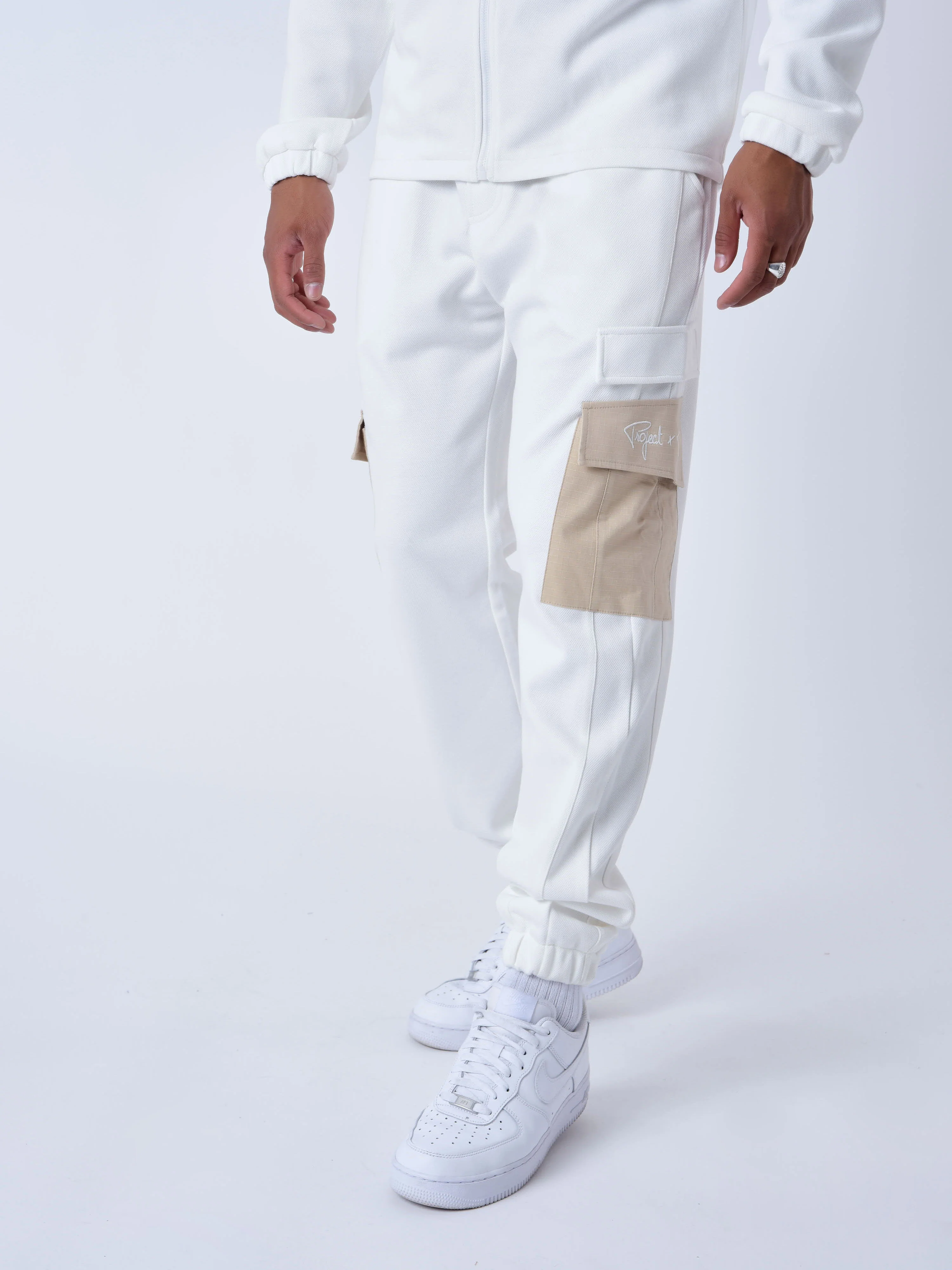 Pantalon de jogging bi-matière a poches - Image 4