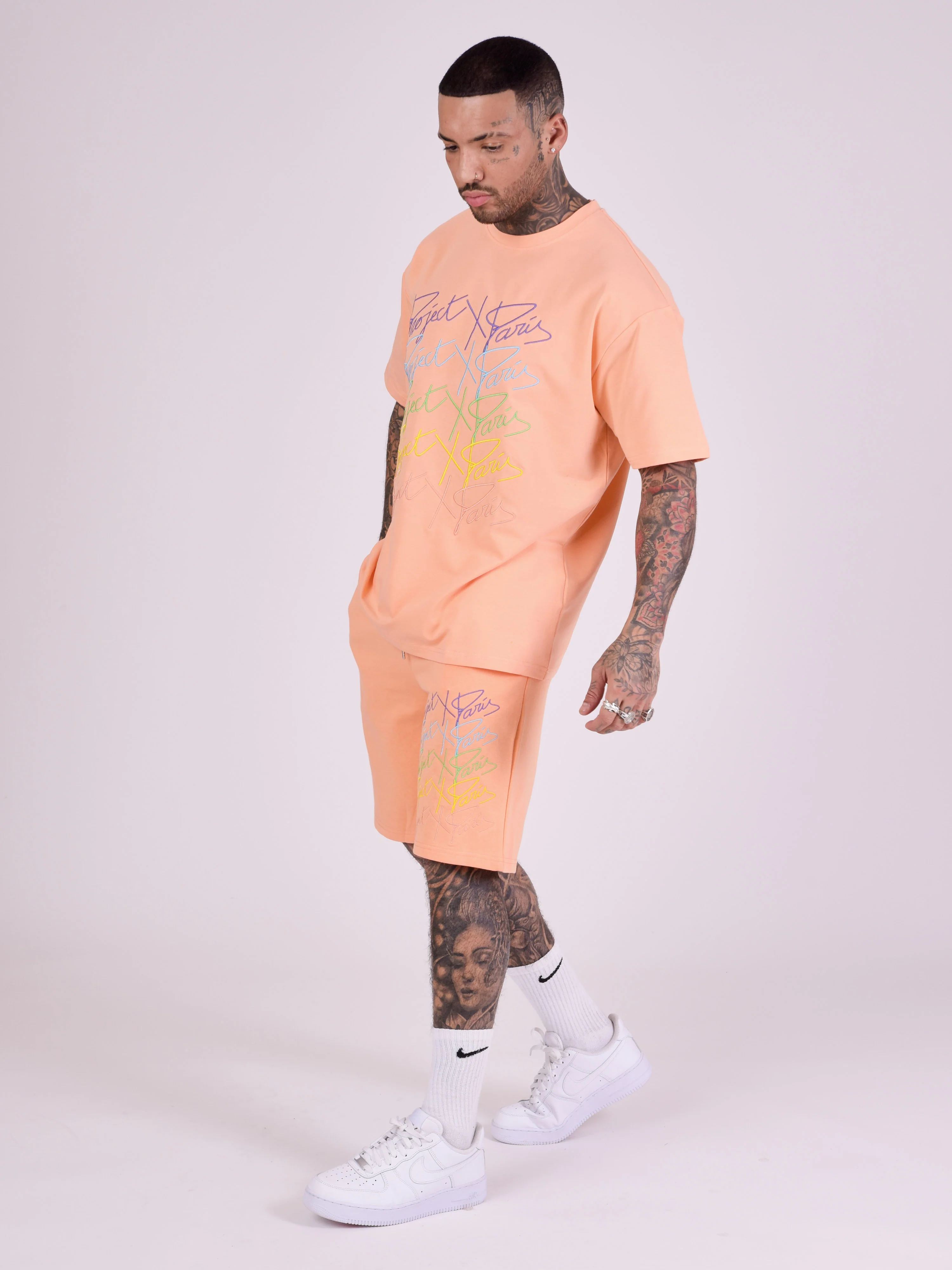 Short oversize logos arc en ciel - Image 3