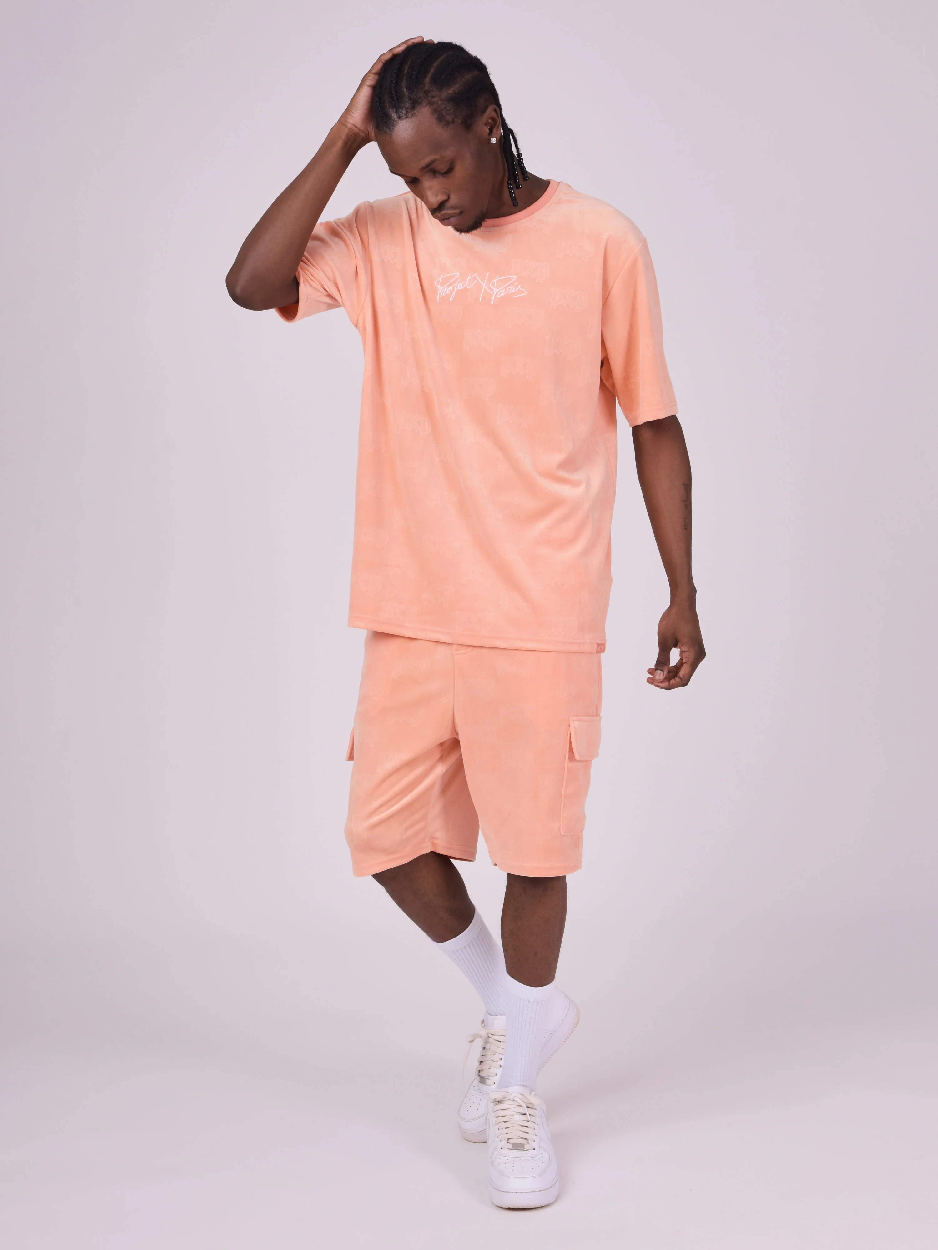 Short en velour gaufré - Image 3