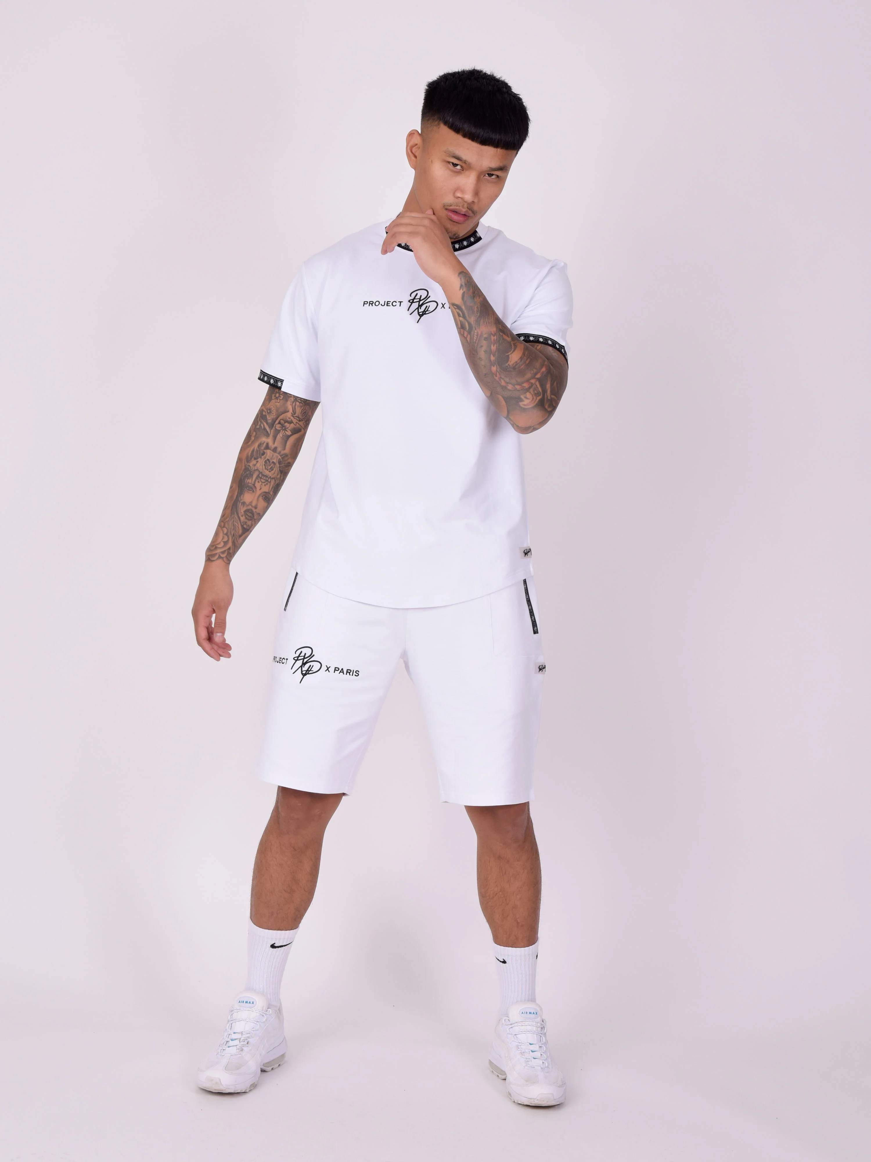 Short uni avec bande logo - Image 3