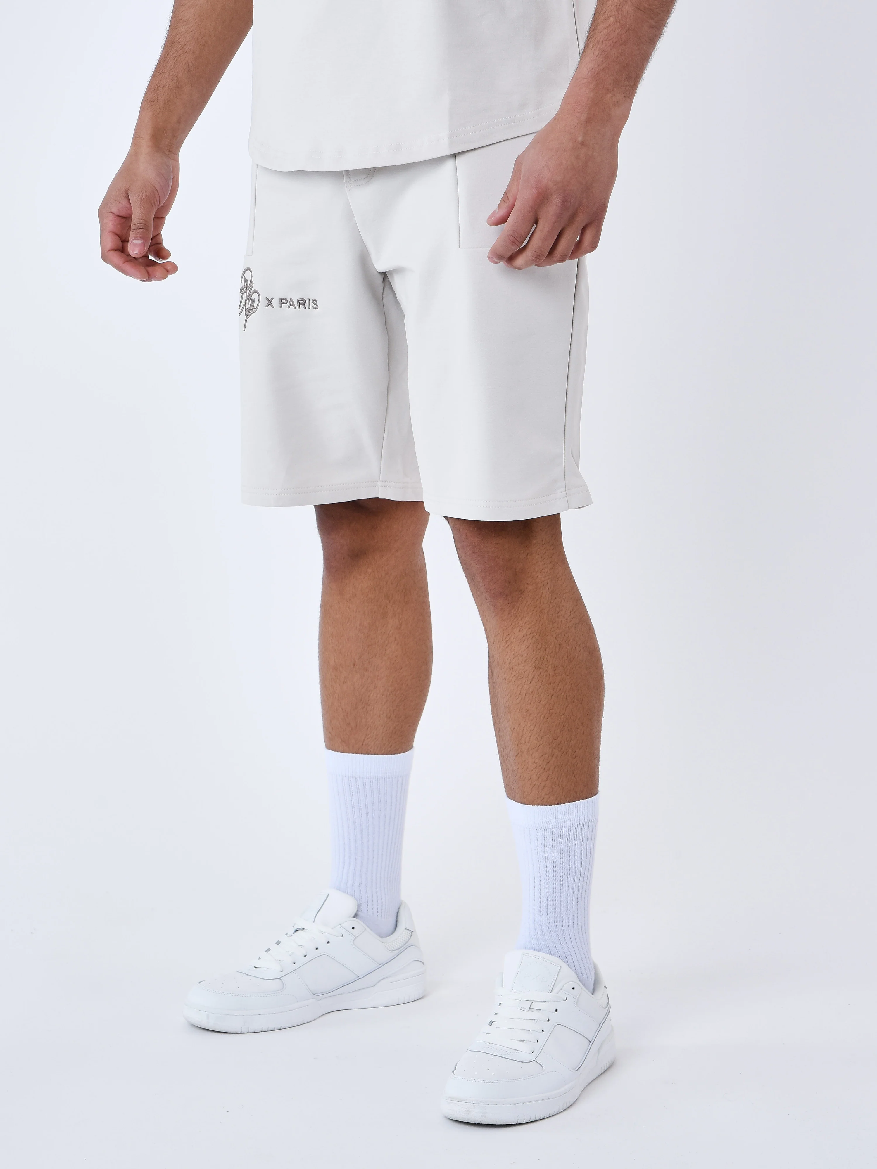 Short uni avec bande logo - Image 4