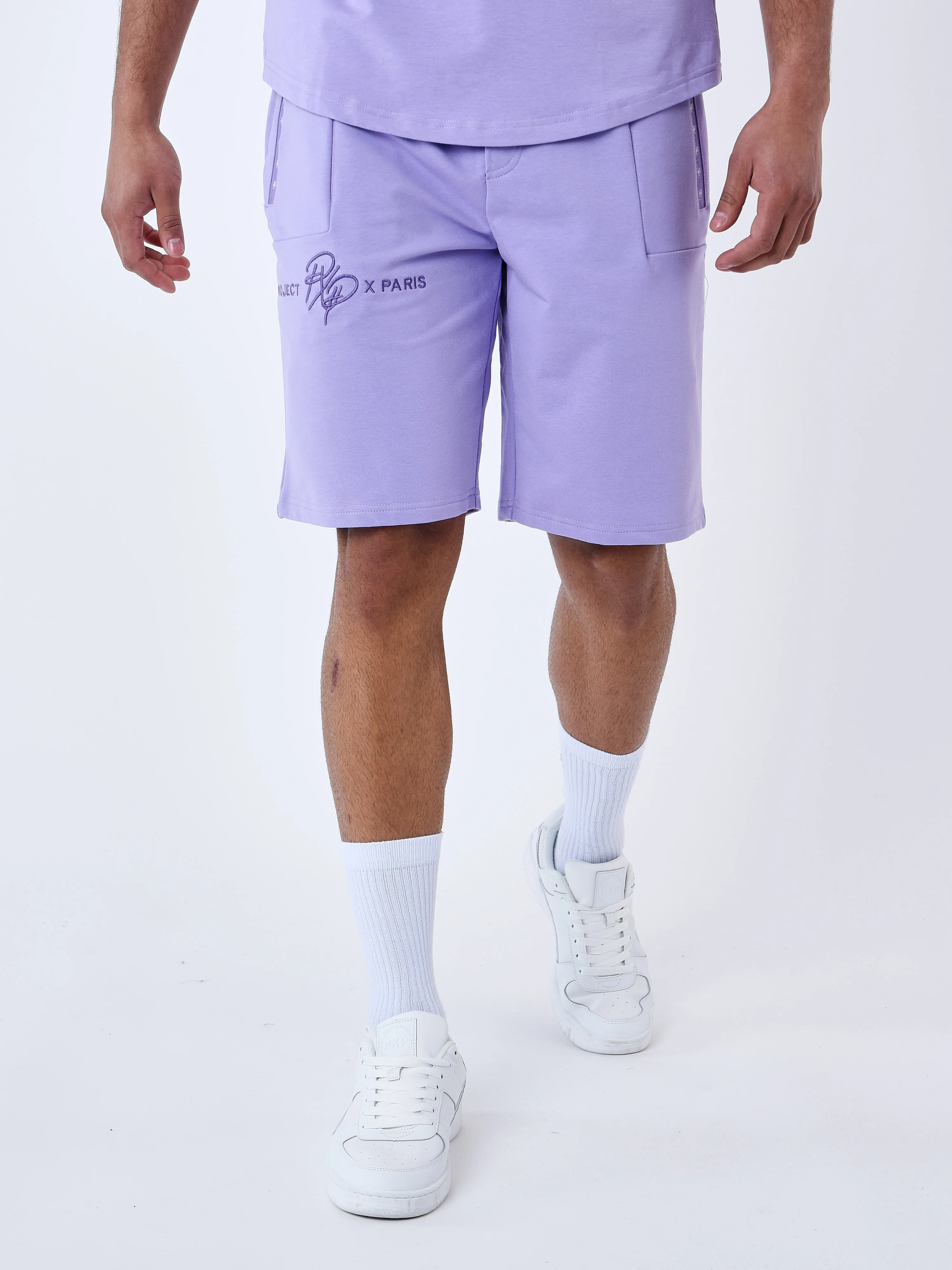 Short uni avec bande logo - Image 2