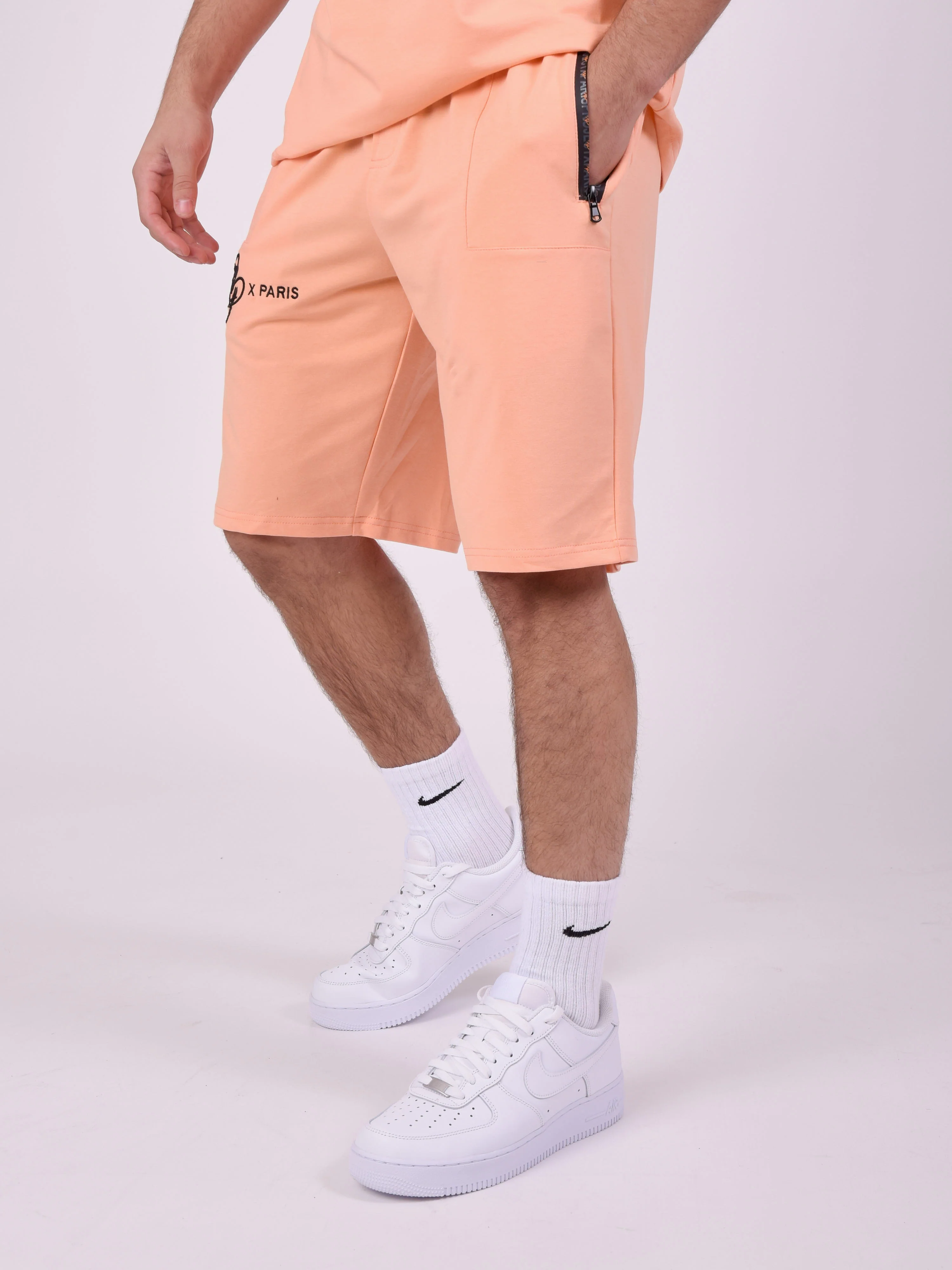 Short uni avec bande logo - Image 4