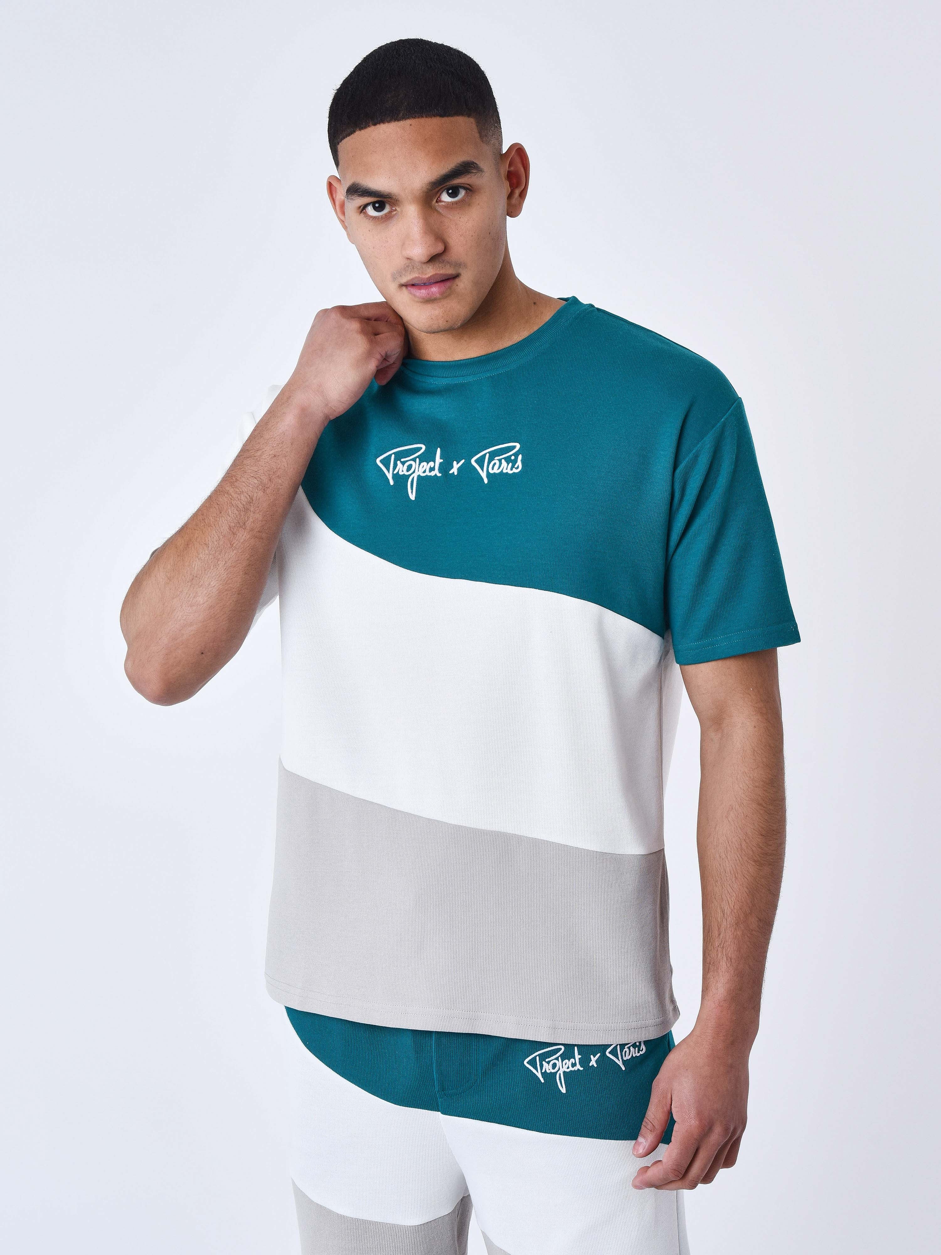 T-shirt oversize Tricolore Style Maille - Image 2
