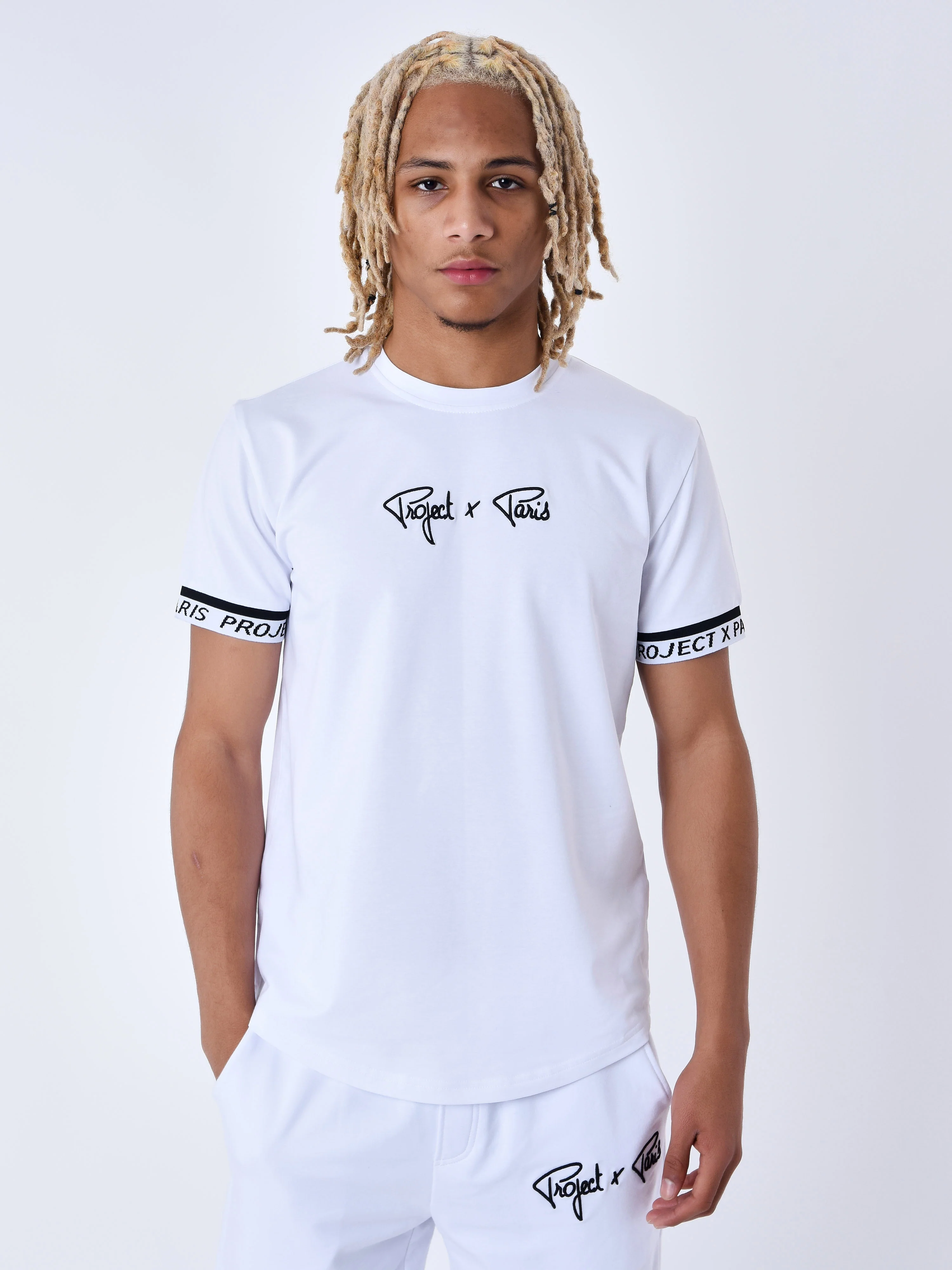 T-shirt à bandes élastiques - Image 3