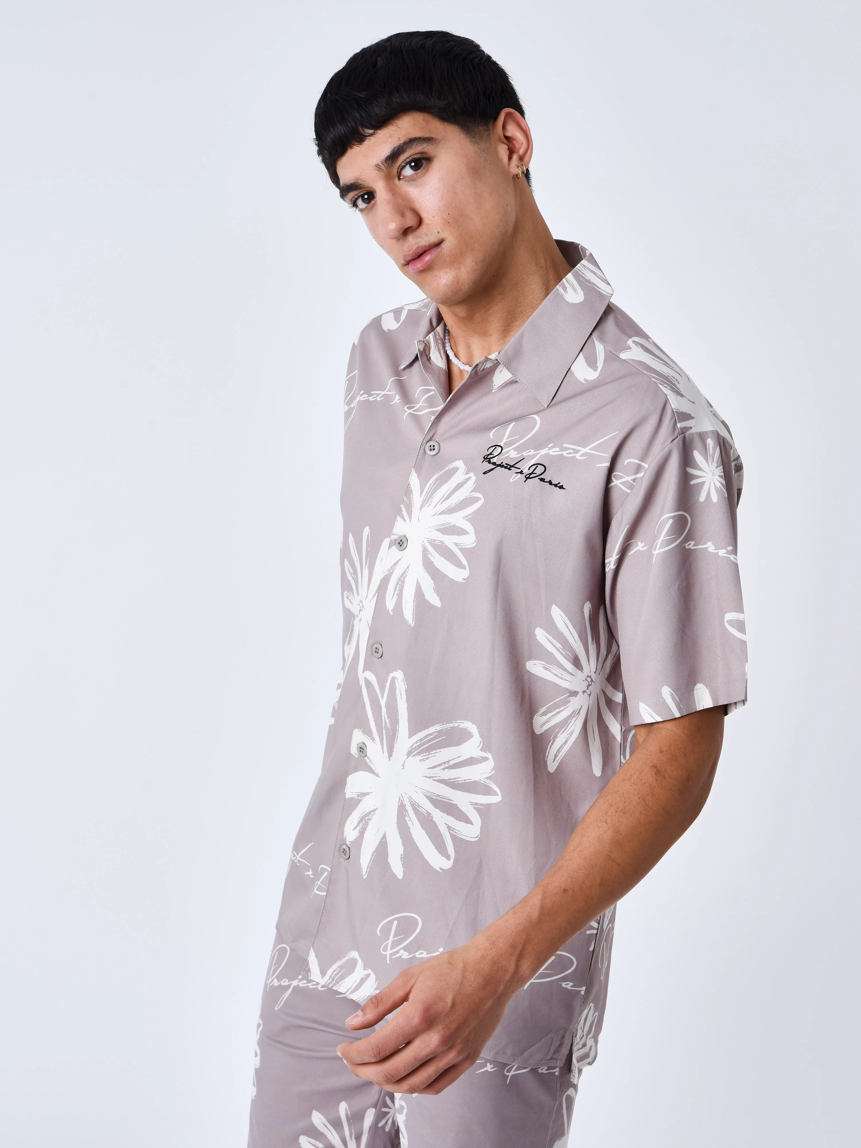 Chemise all over esquisse fleurie - Image 5