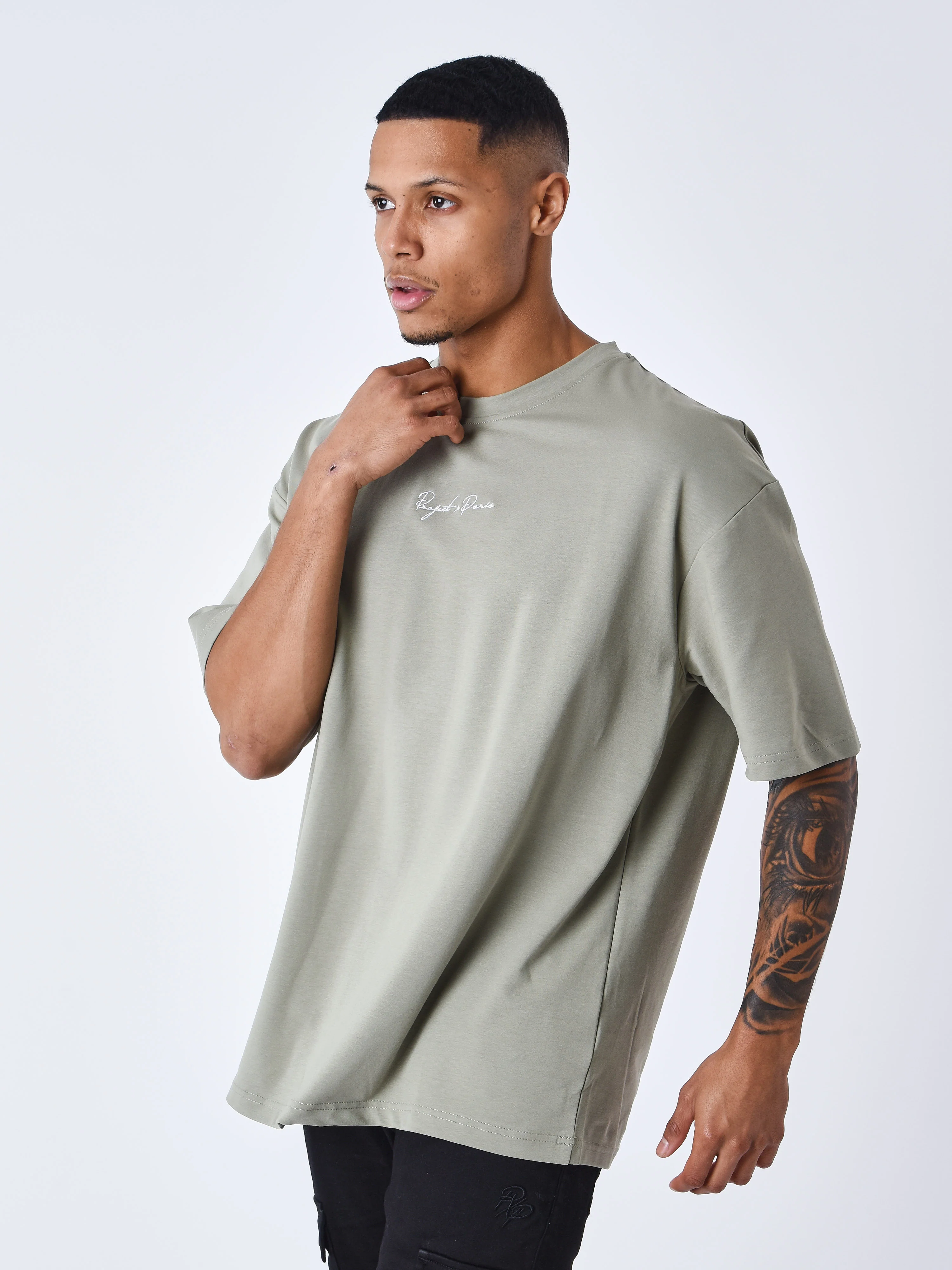 T-shirt broderie signature - Image 4