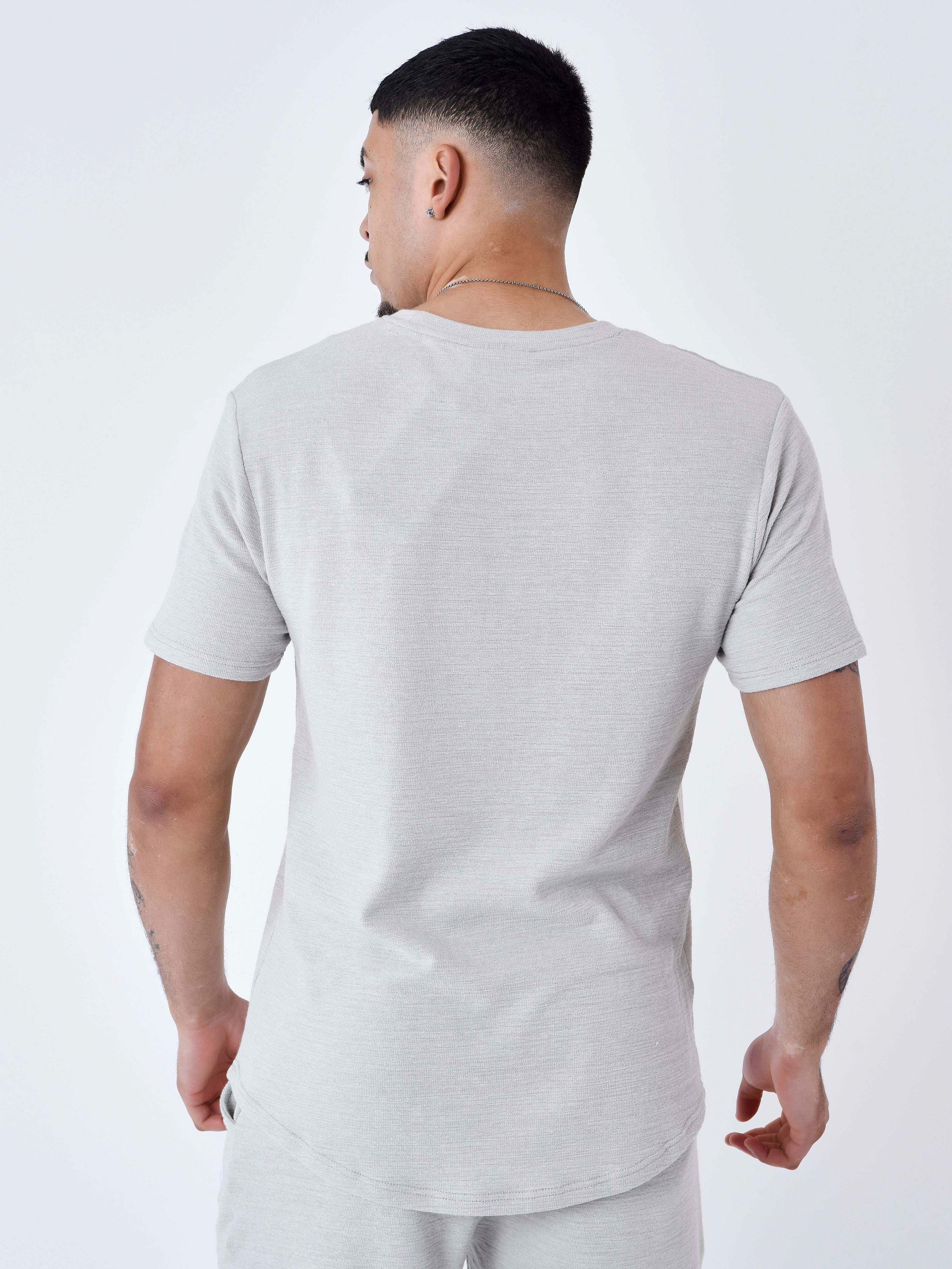 T-shirt uni texturé - Image 5
