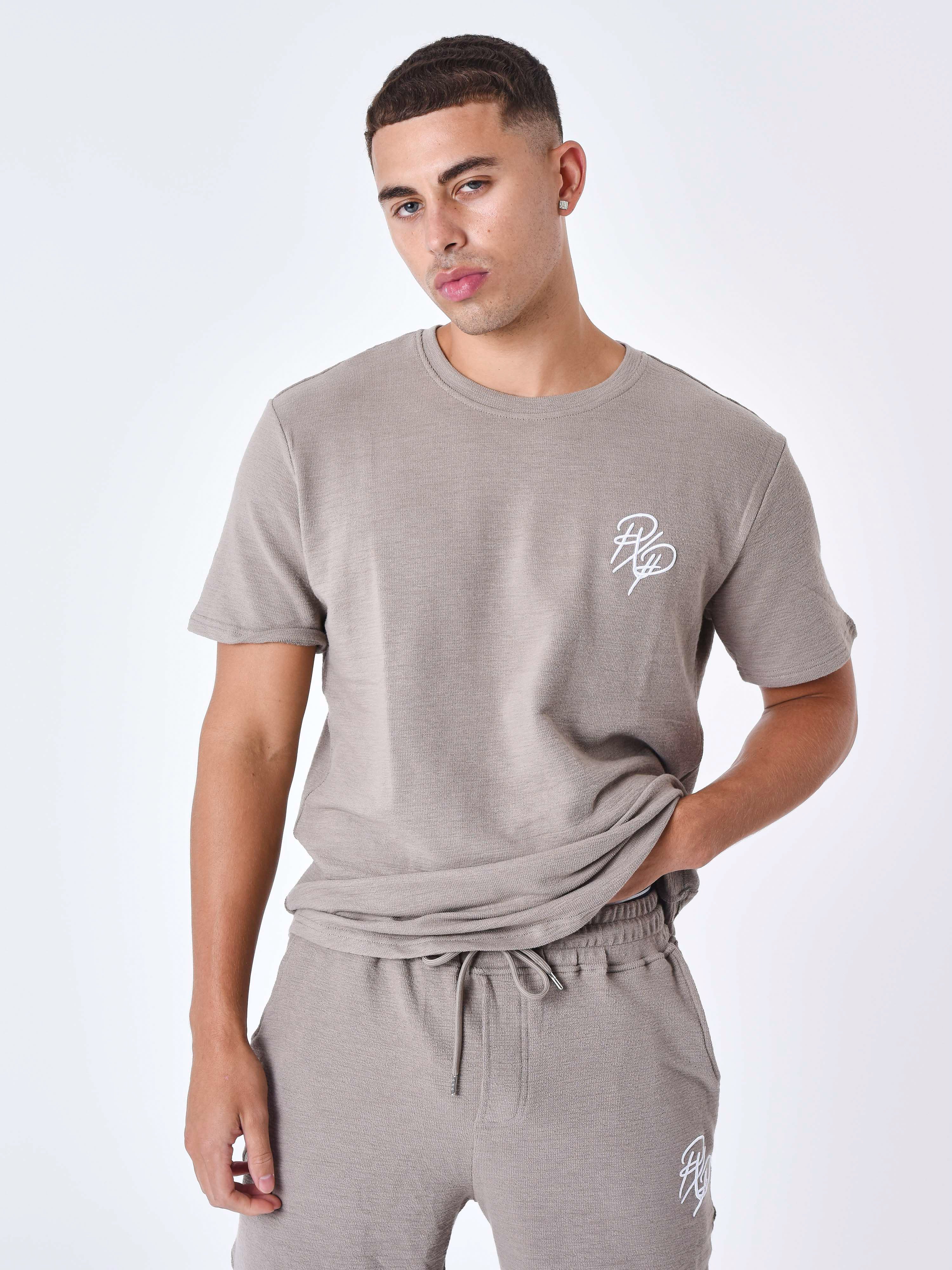 T-shirt uni texturé - Image 2
