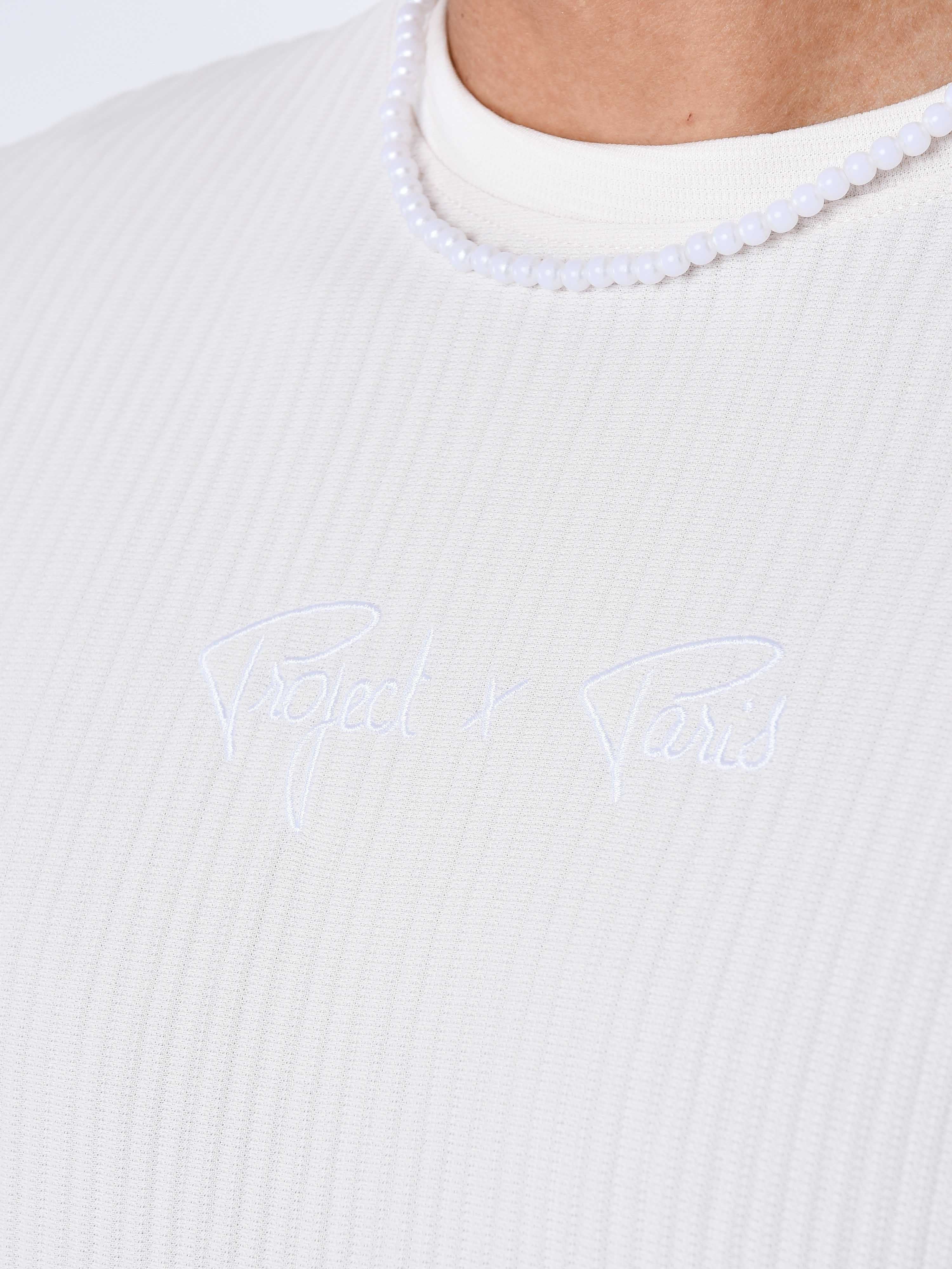 T-shirt uni texturé - Image 6