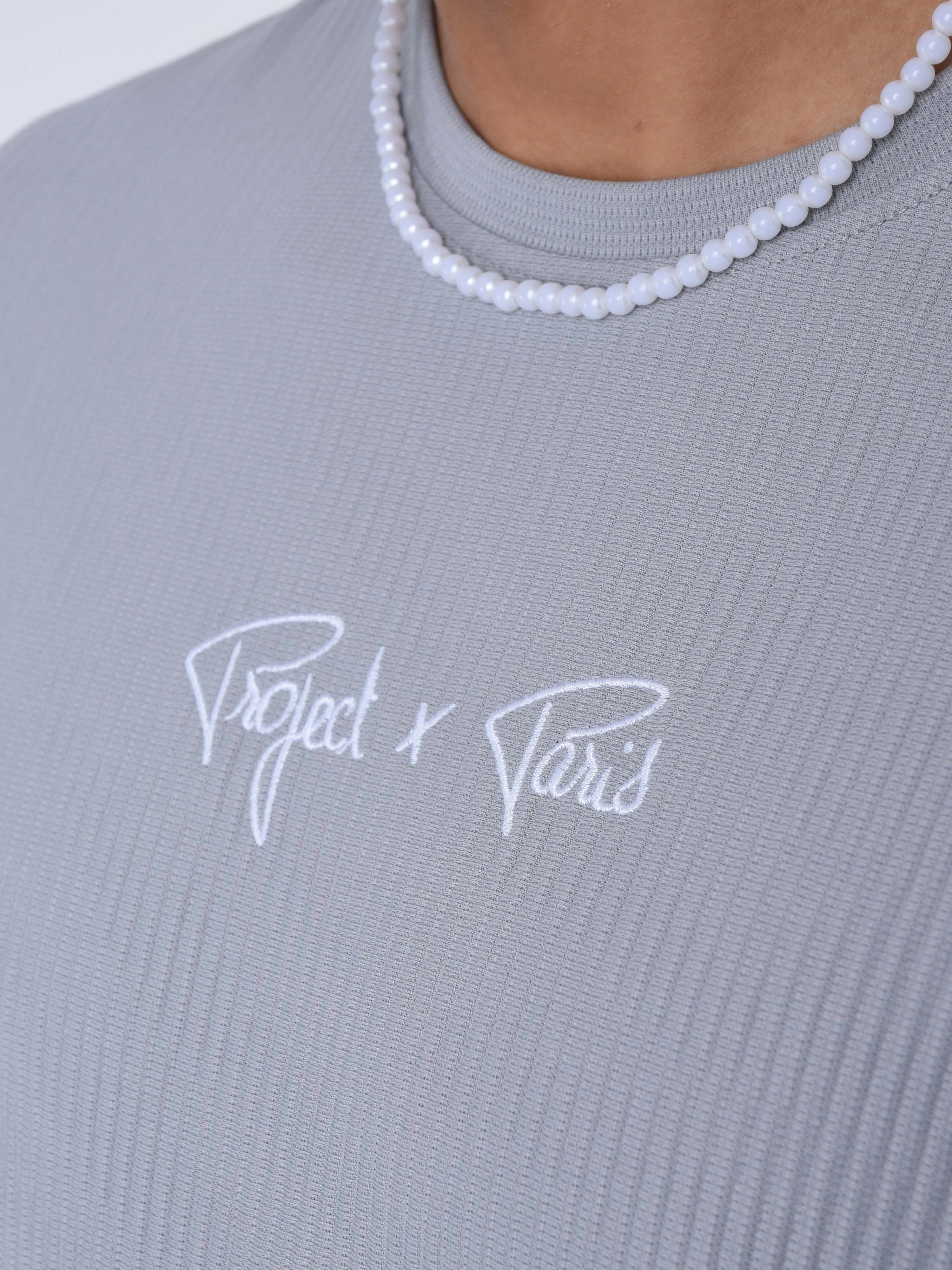 T-shirt uni texturé - Image 19