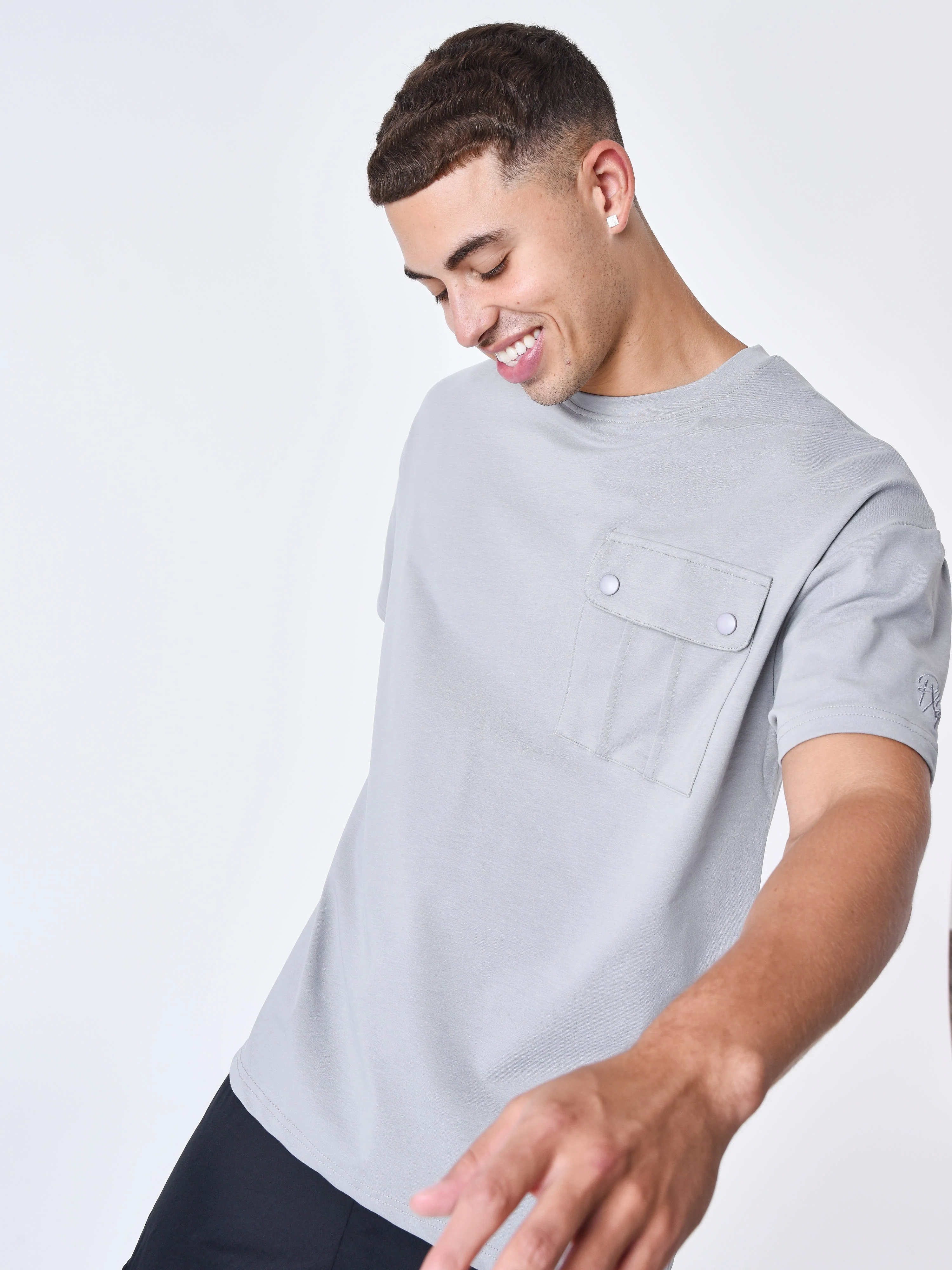 T-shirt à poche contrasté - Image 4