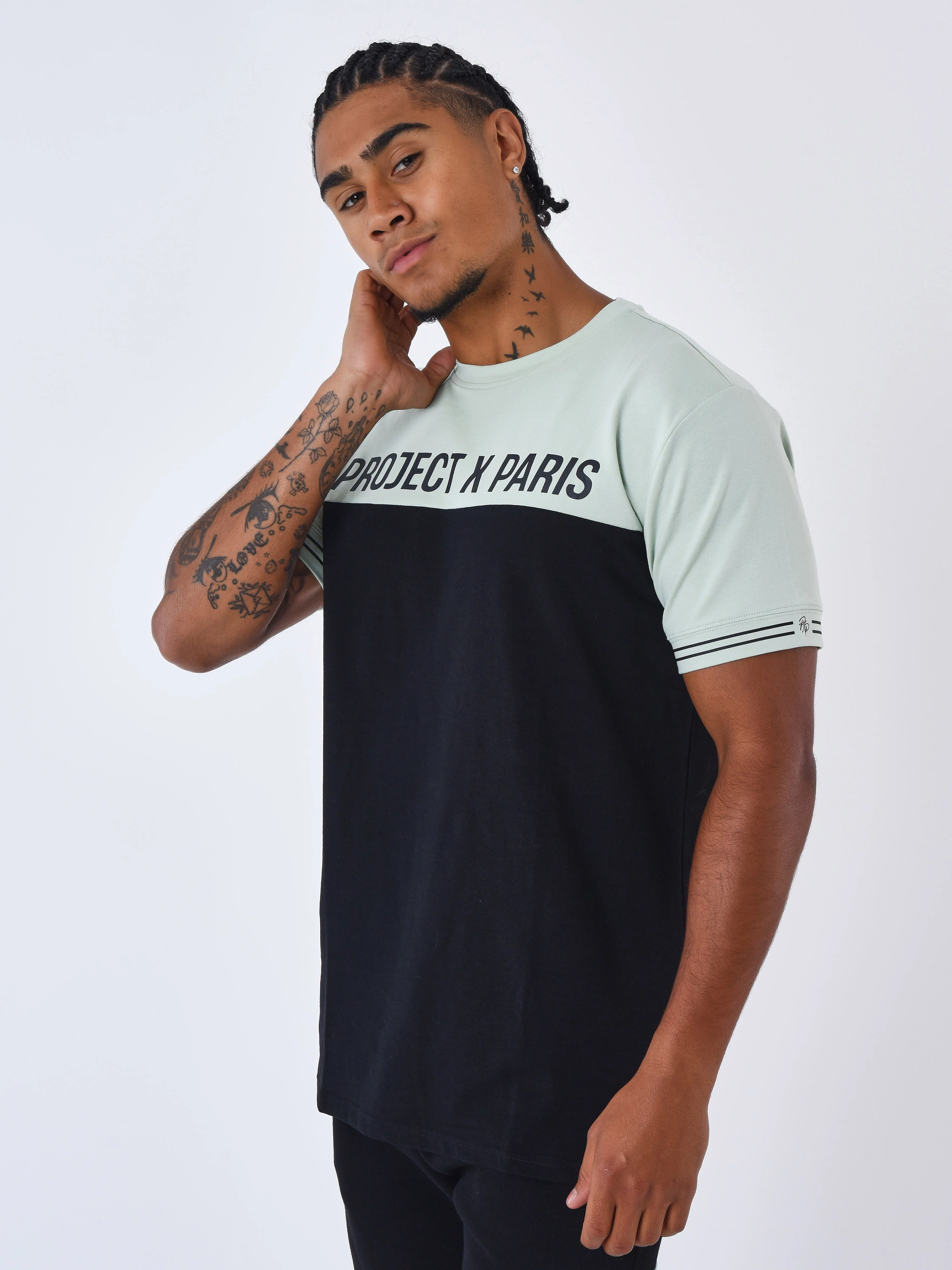 T-shirt coloblock - Image 4