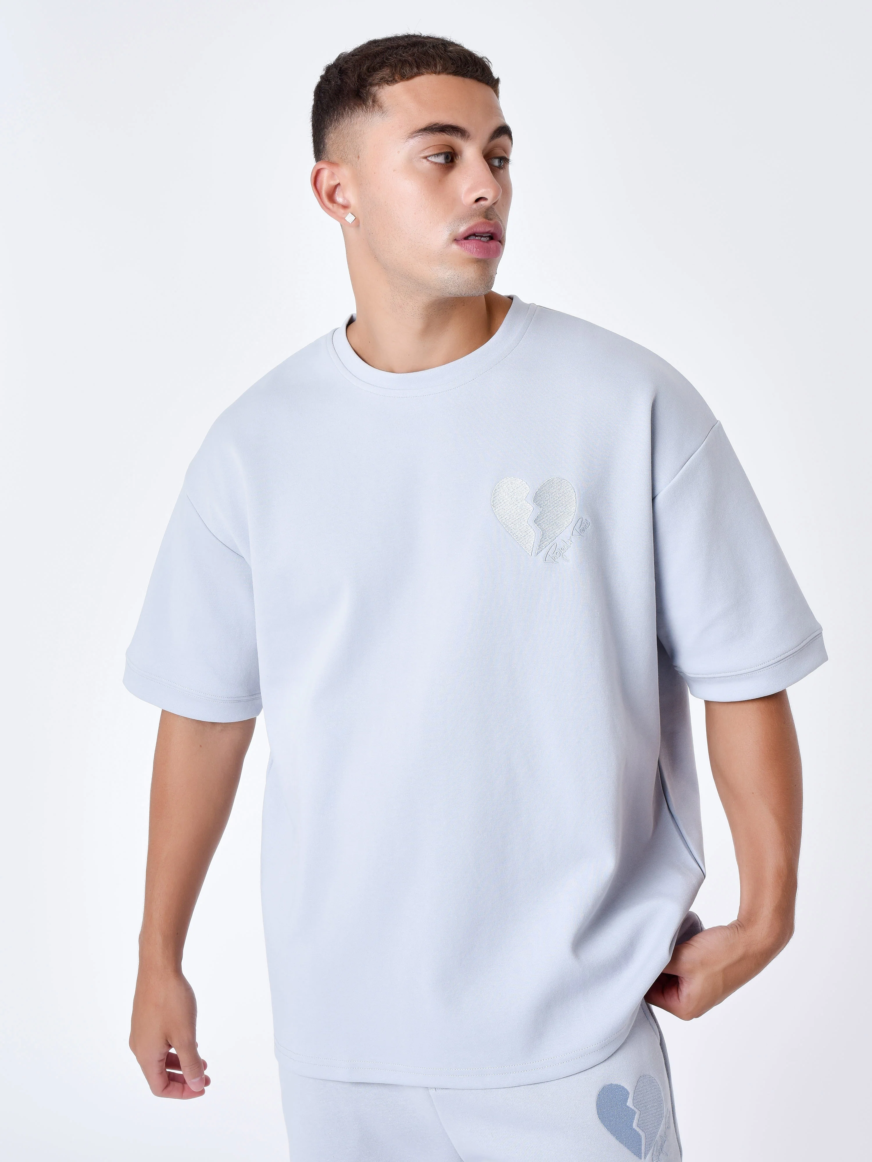 T-shirt épais cœur brisé