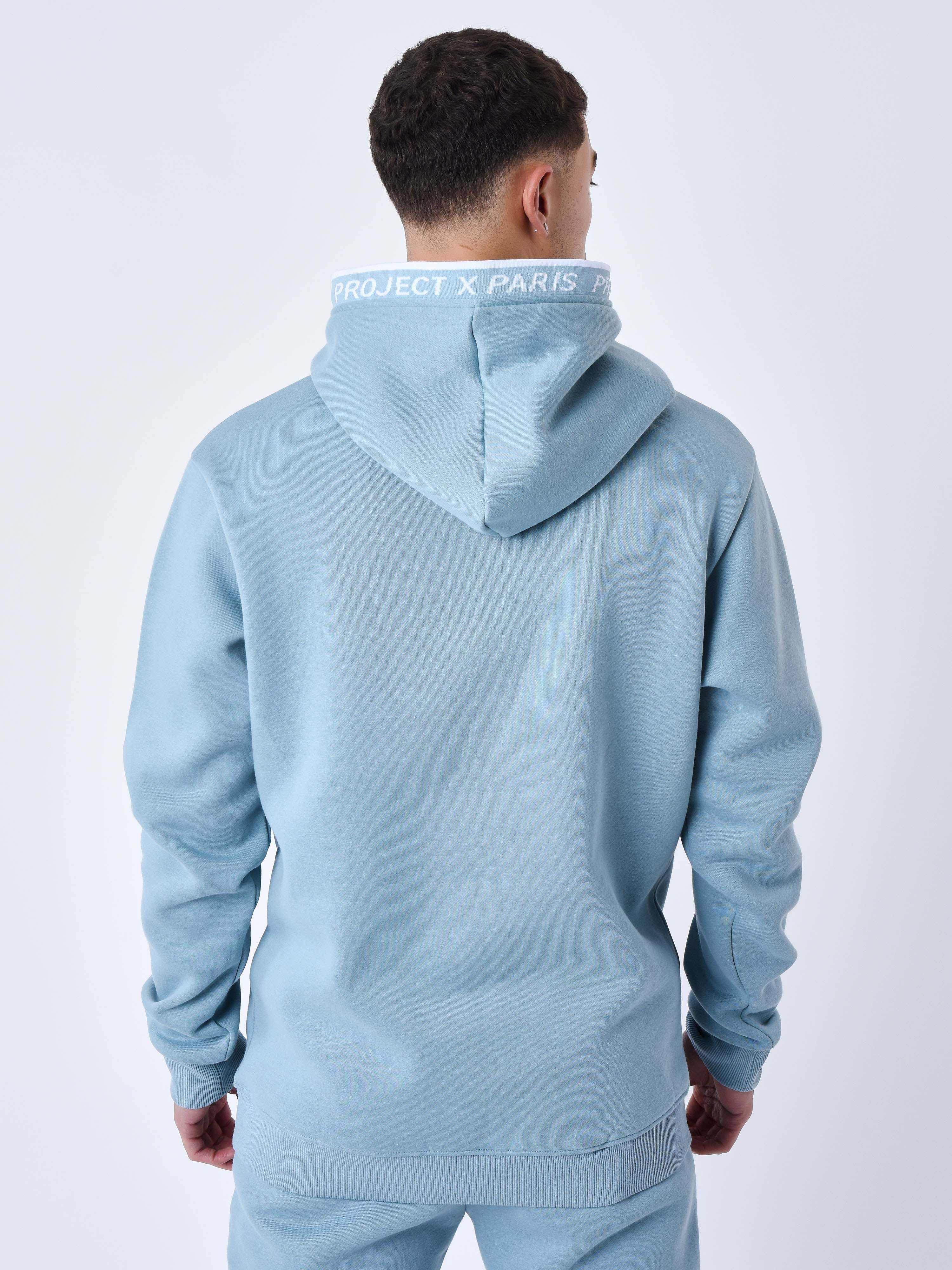 Sweat à Capuche Bord tricoter logoté - Image 11