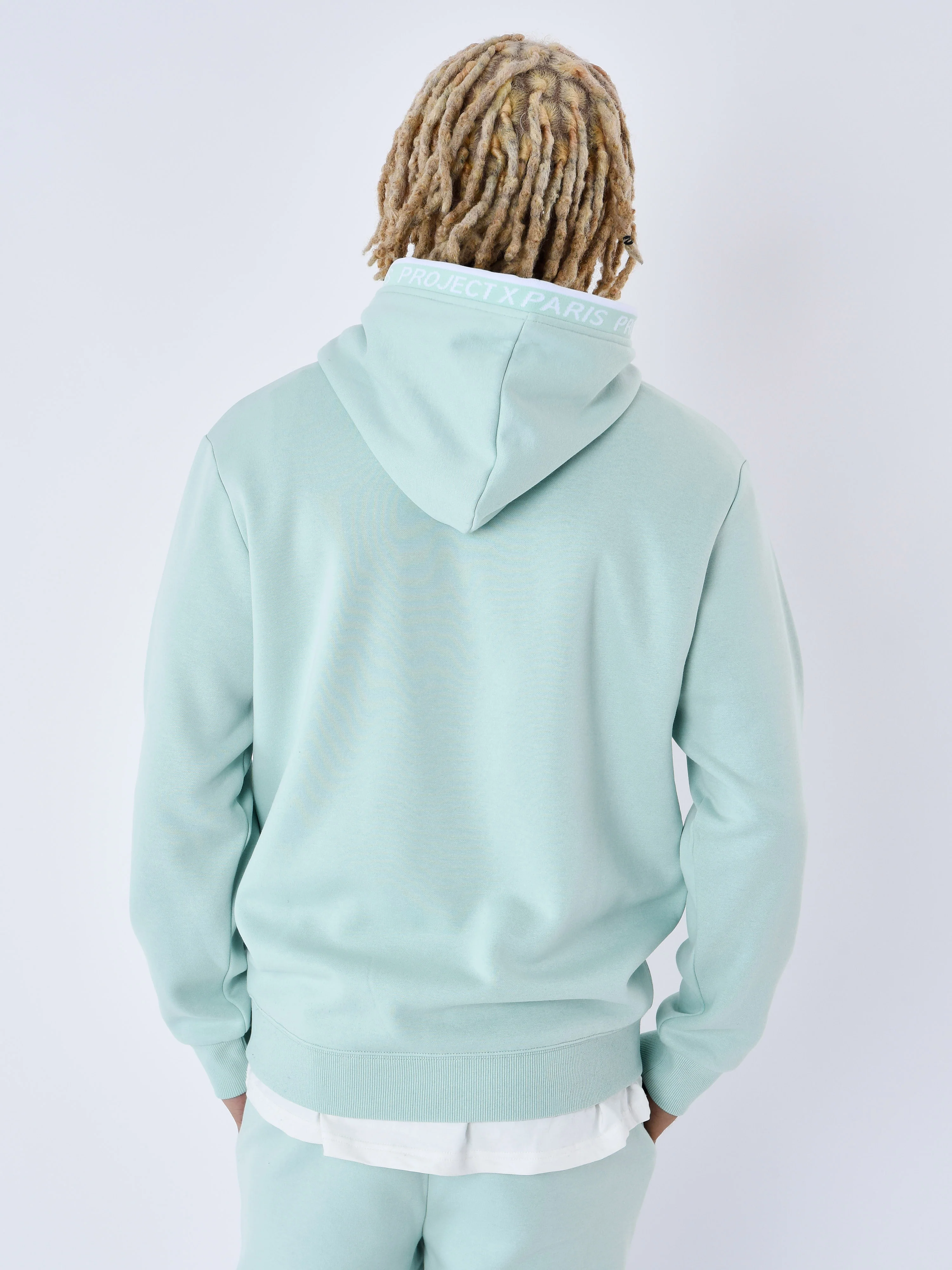 Sweat à Capuche Bord tricoter logoté - Image 17