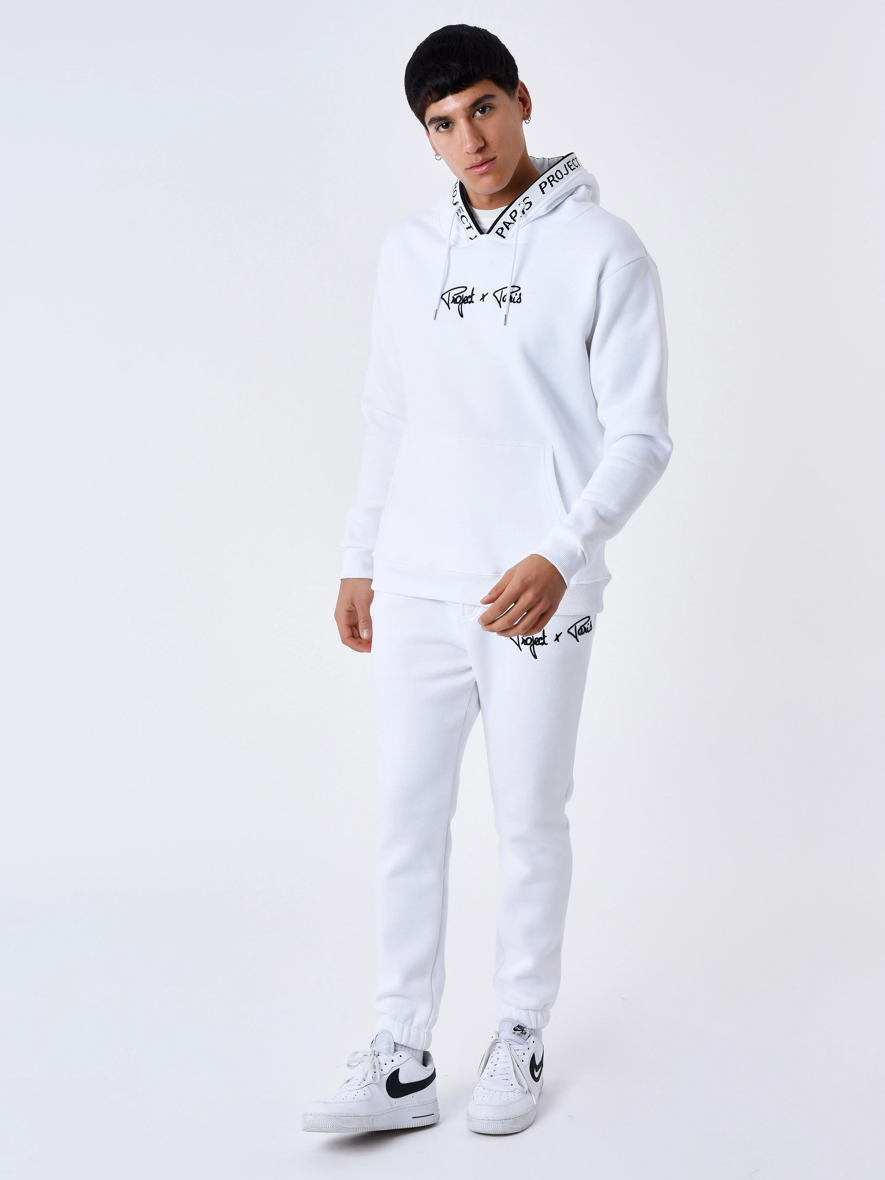 Sweat à Capuche Bord tricoter logoté - Image 3