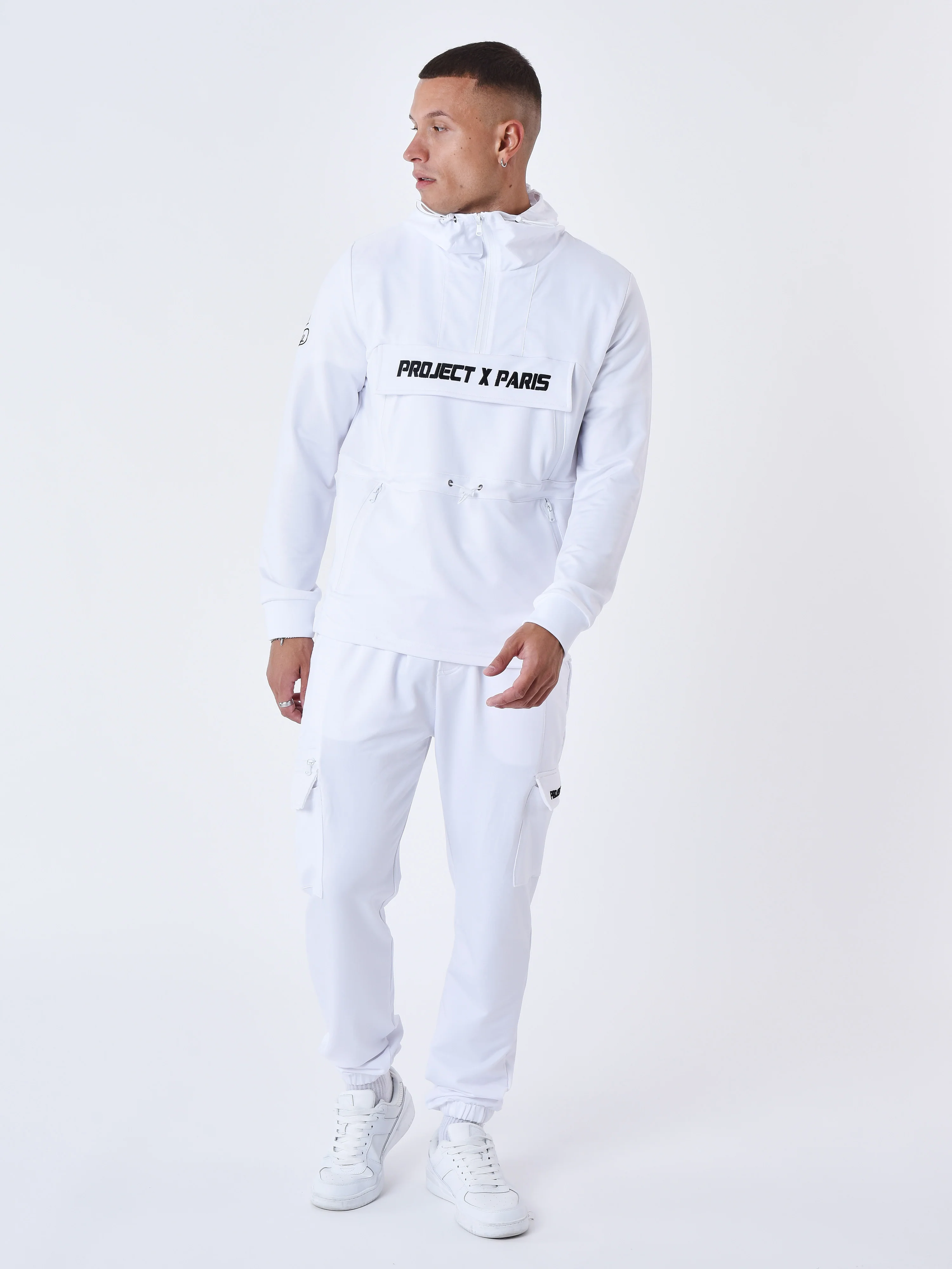 Sweat à Capuche style coupe vent - Image 3
