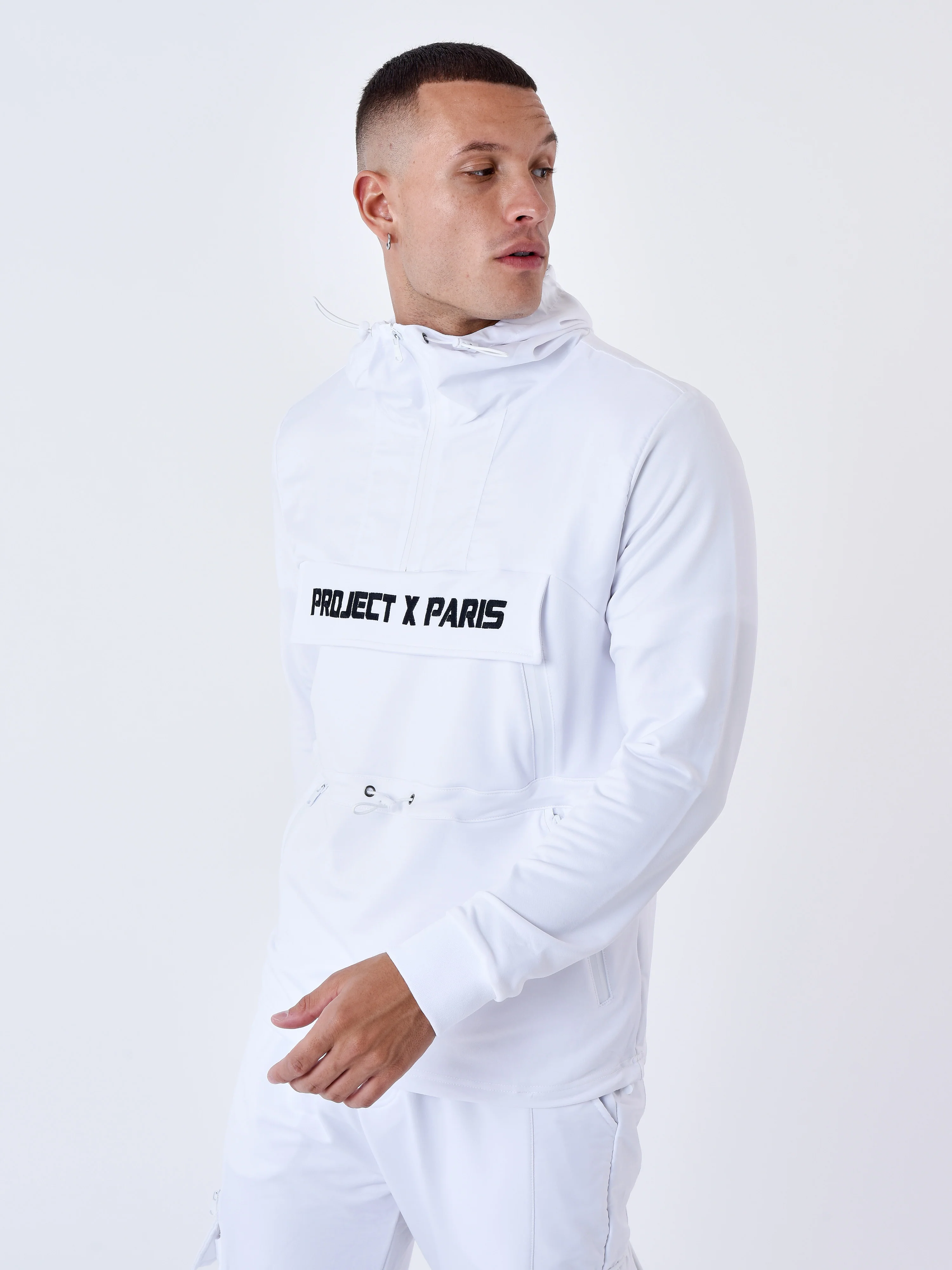 Sweat à Capuche style coupe vent - Image 4
