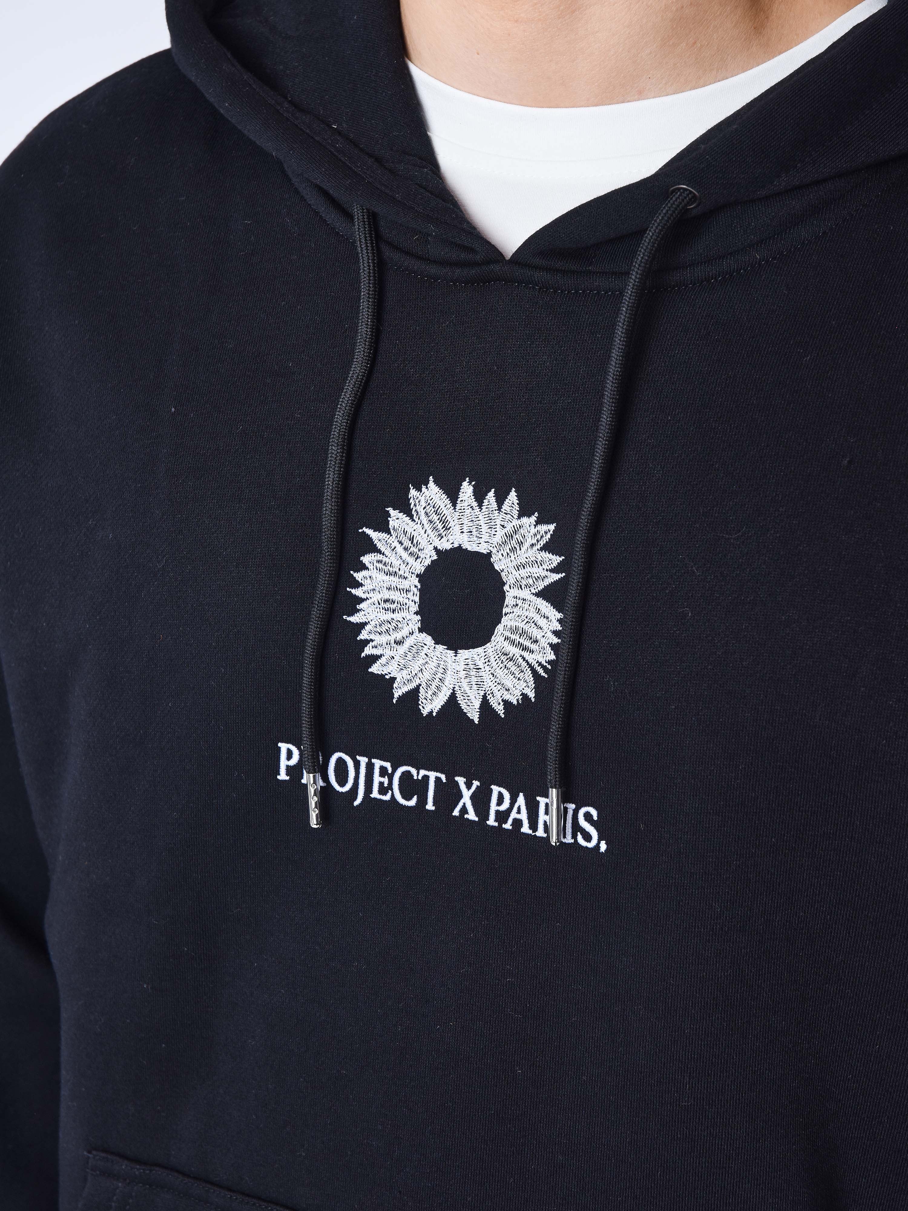 Sweat à Capuche Tournesol brodé - Image 6