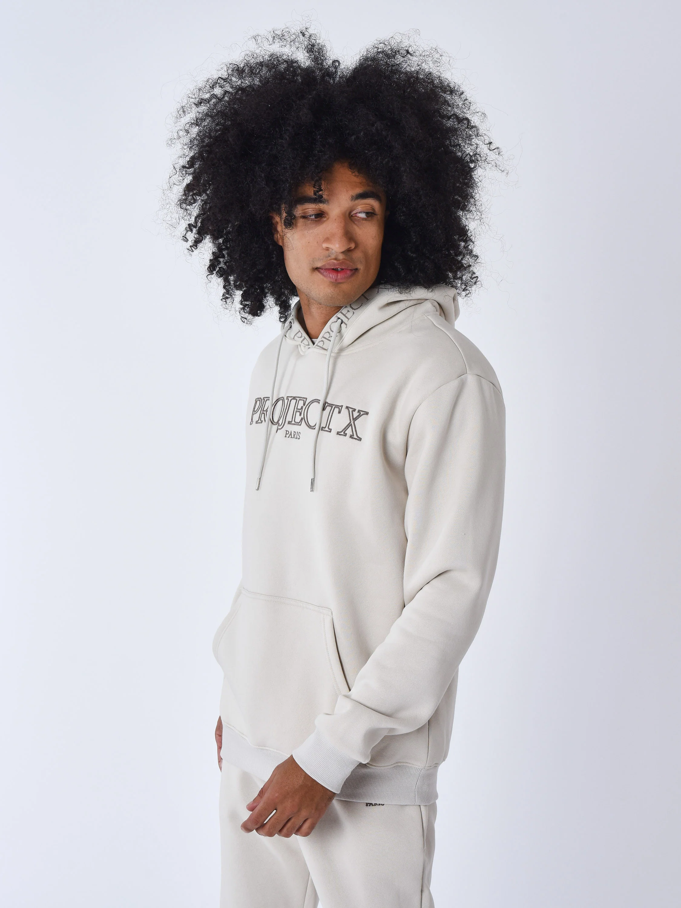 Sweat à Capuche broderie Contour - Image 3