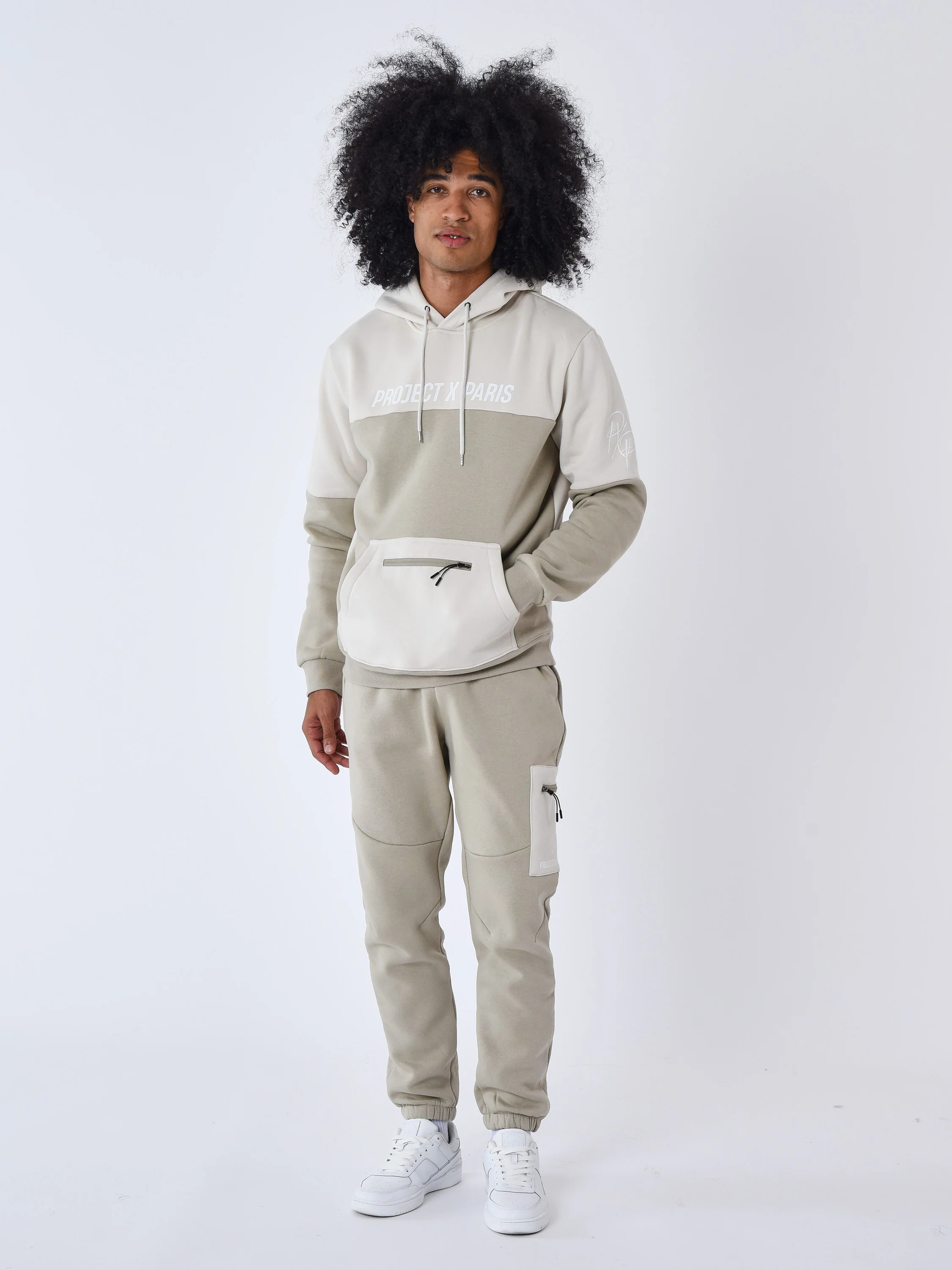 Sweat à Capuche colorblock - Image 6