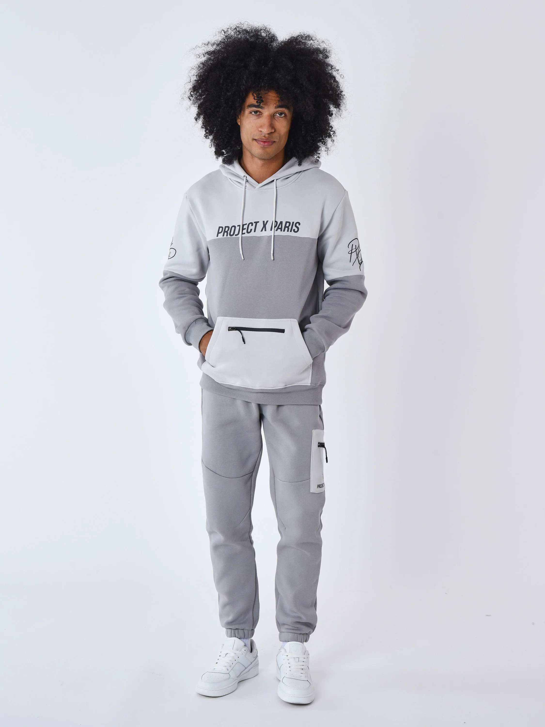Sweat à Capuche colorblock - Image 6
